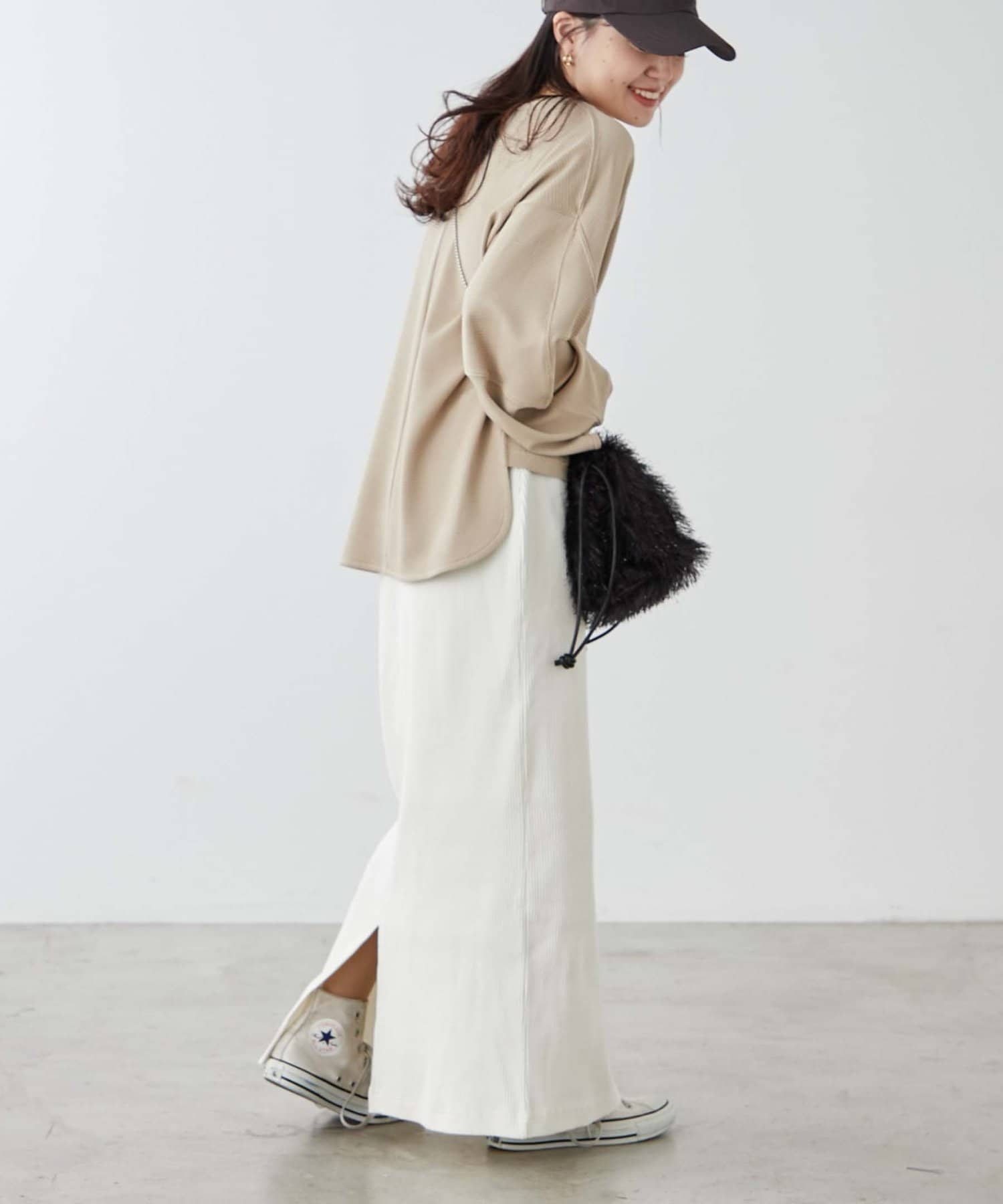 OUTLET(アウトレット) 【CIAOPANIC TYPY】袖タックデザインカットソー