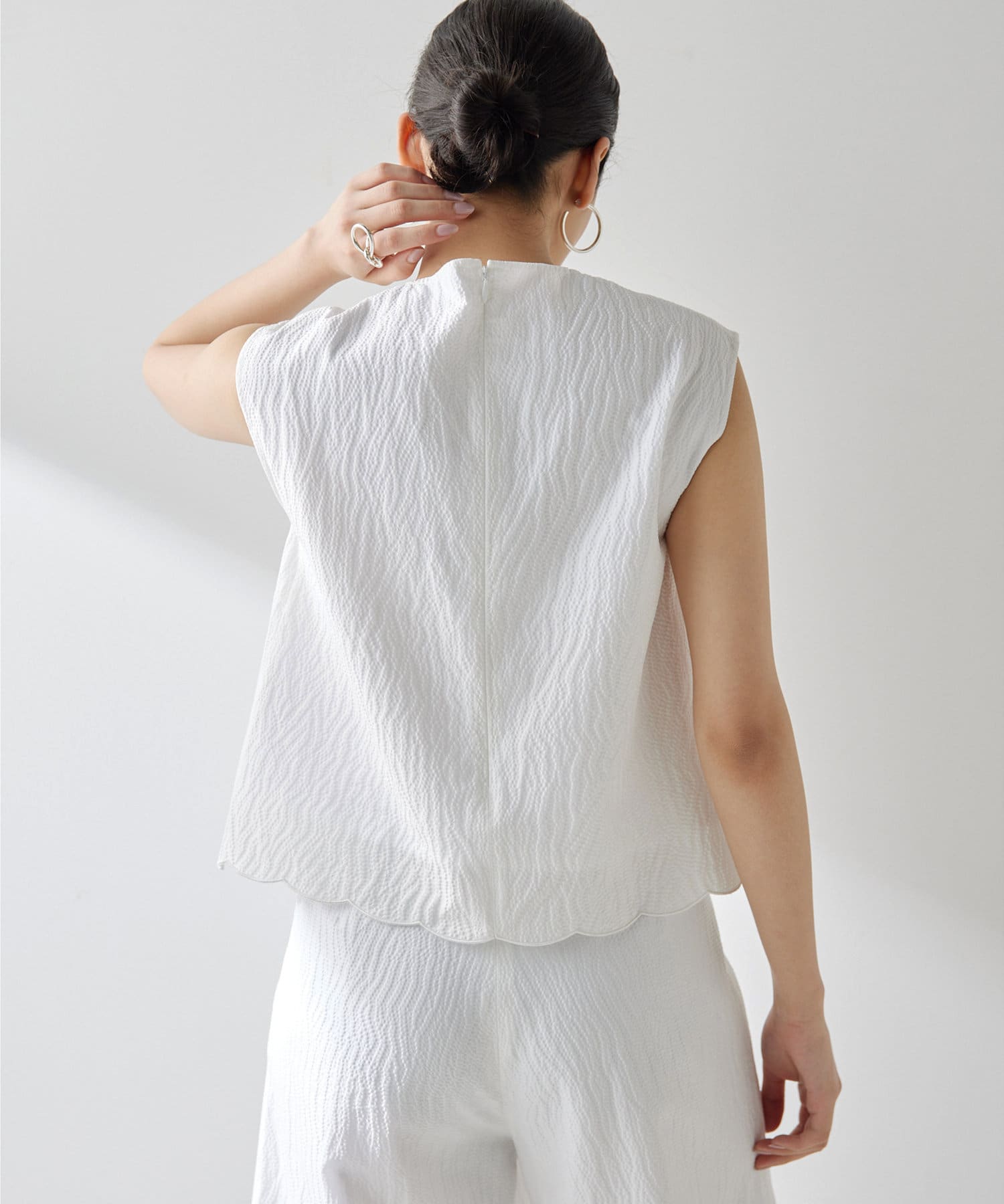 ケイナリタ　スカラップブラウス　ブラウス　シャツ 2025年最新】ケイナリタ スカラップの人気アイテム - メルカリ