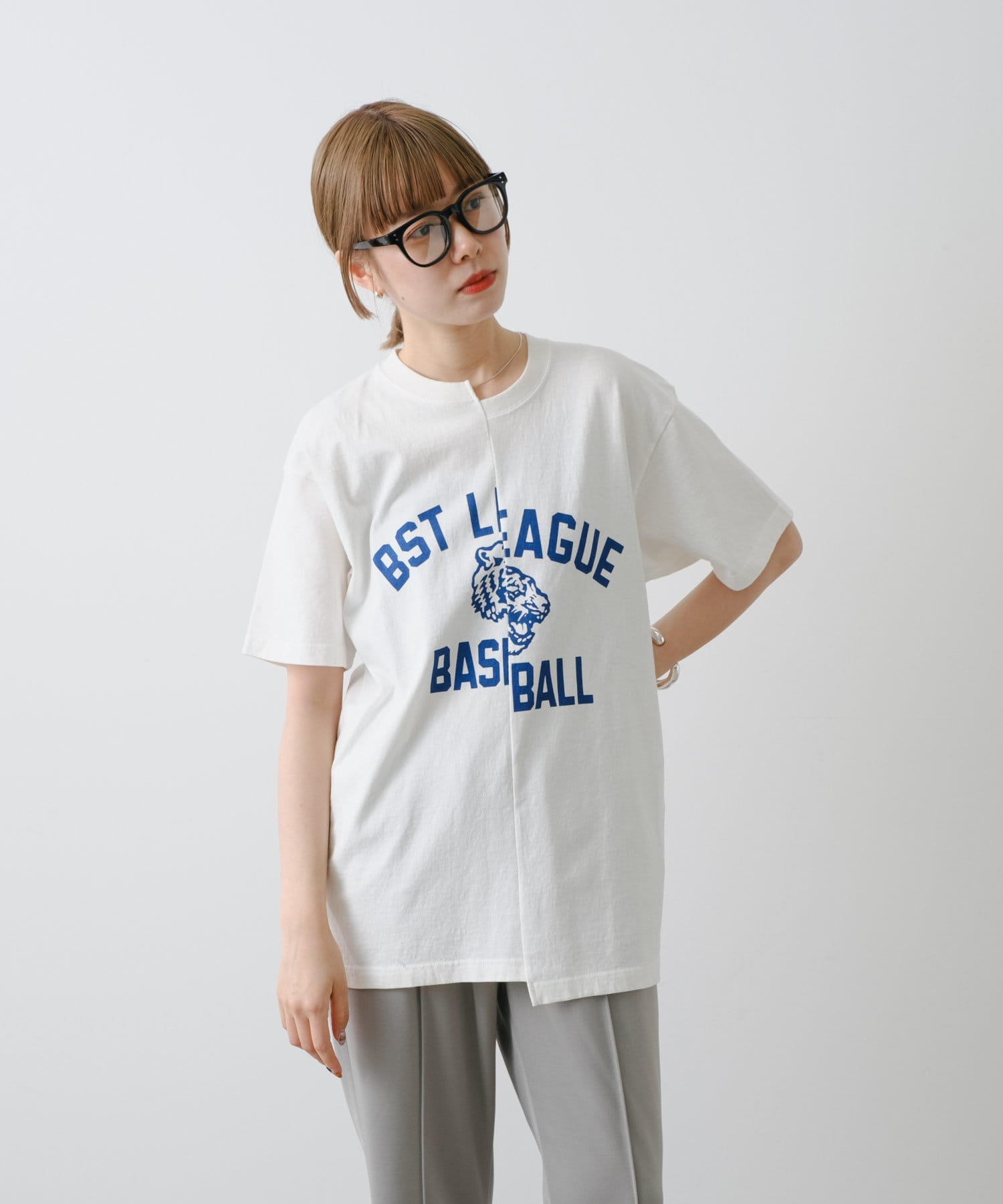 WHIMSIC】リメイクプリントTシャツ | Kastane(カスタネ
