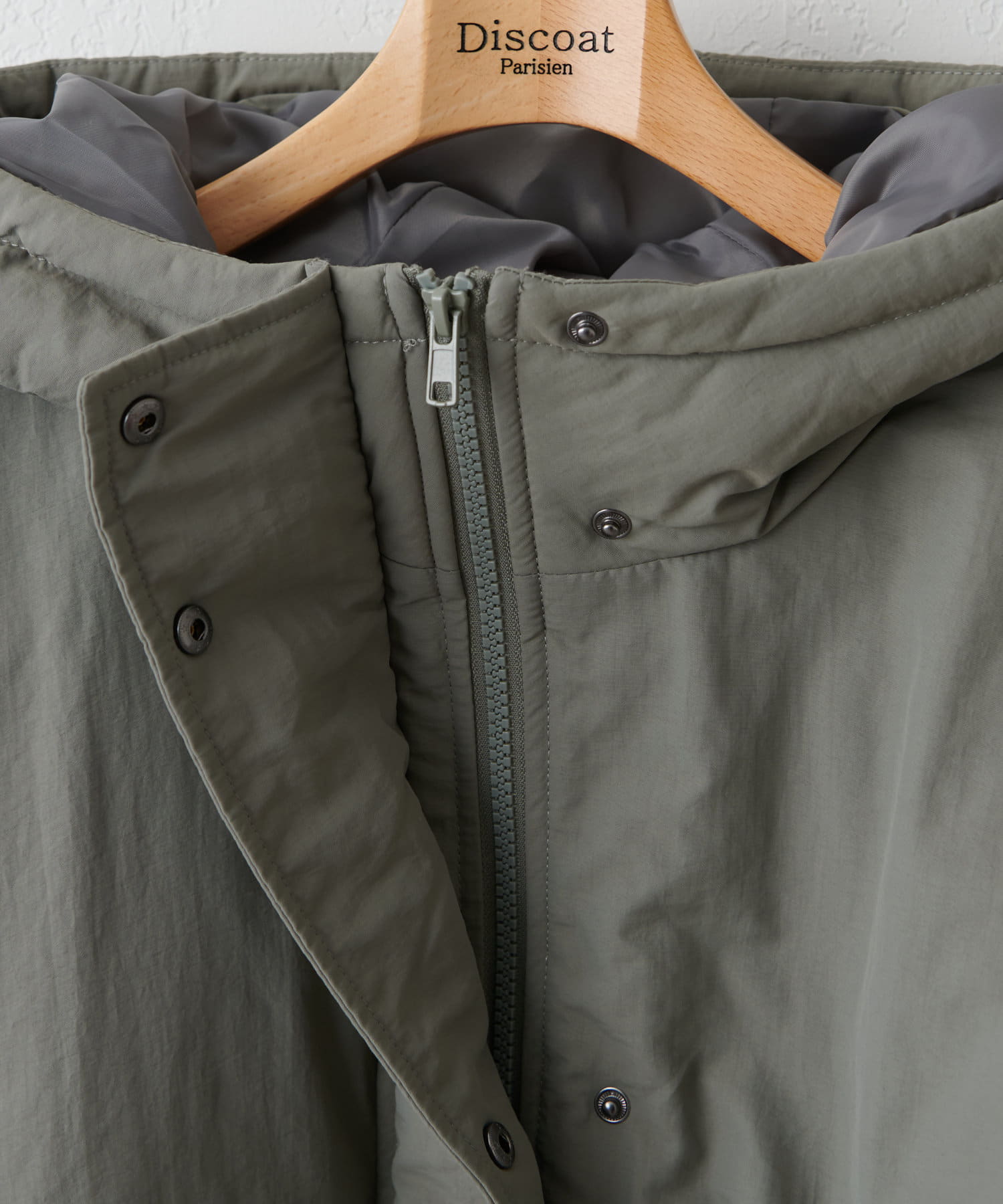 DISCOAT(ディスコート) 【軽量&防寒◎】中綿モンスターパーカー《WEB限定》