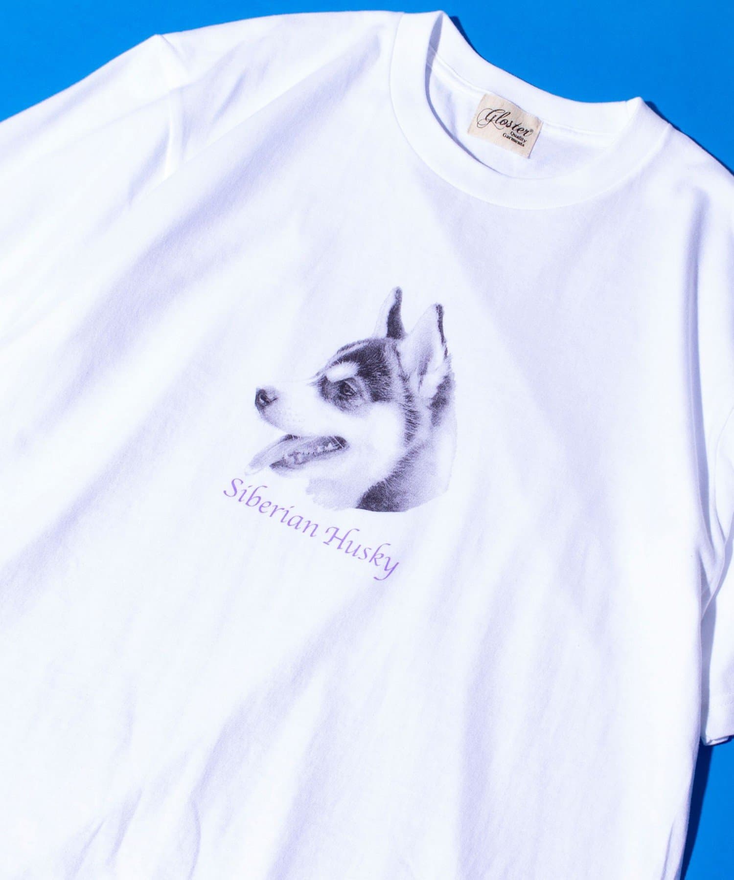 FREDY & GLOSTER(フレディ アンド グロスター) 【GLOSTER】DOG&CAT 犬猫プリントTシャツ