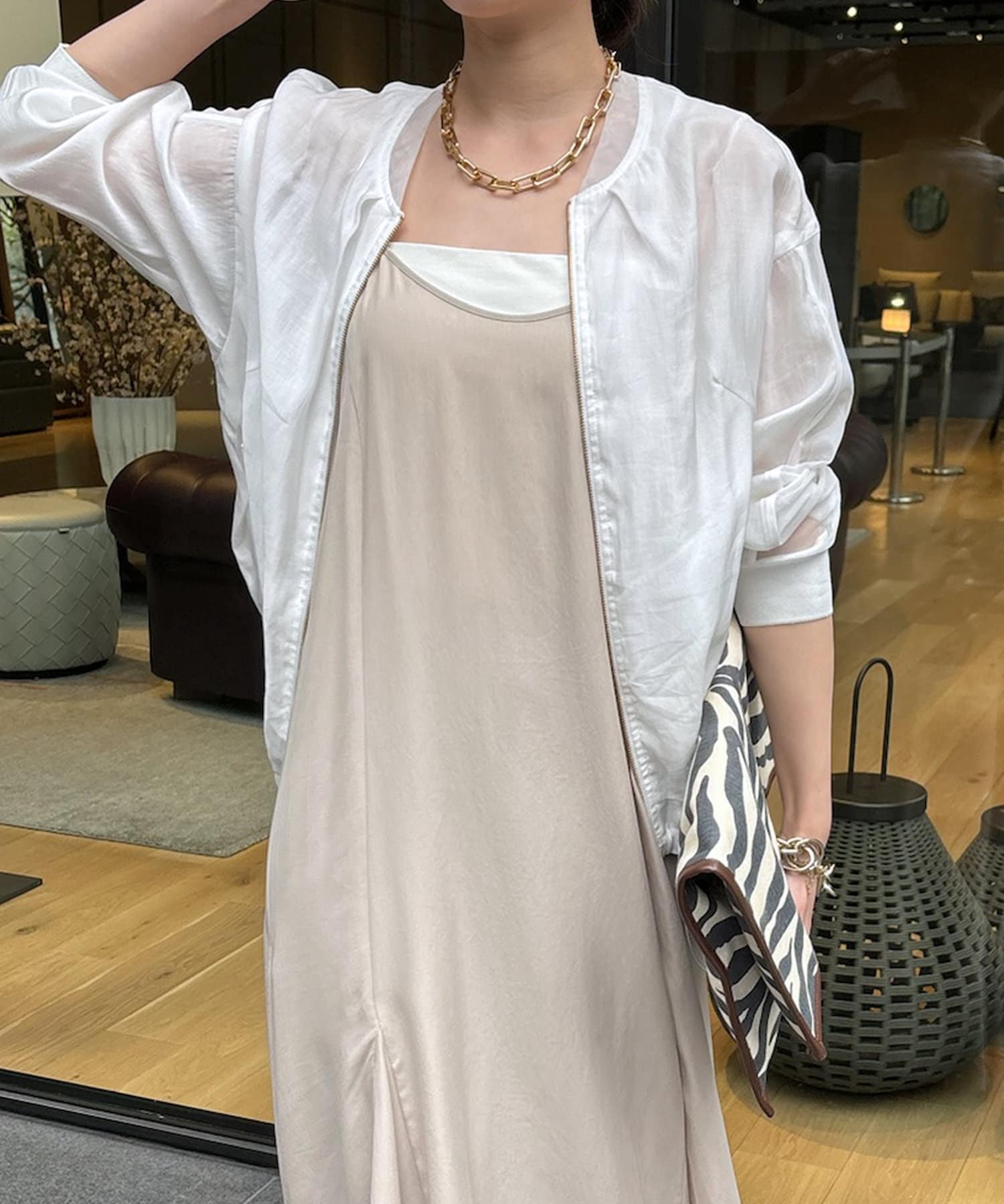 フィブリルキャミワンピース | DOUDOU(ドゥドゥ)レディース