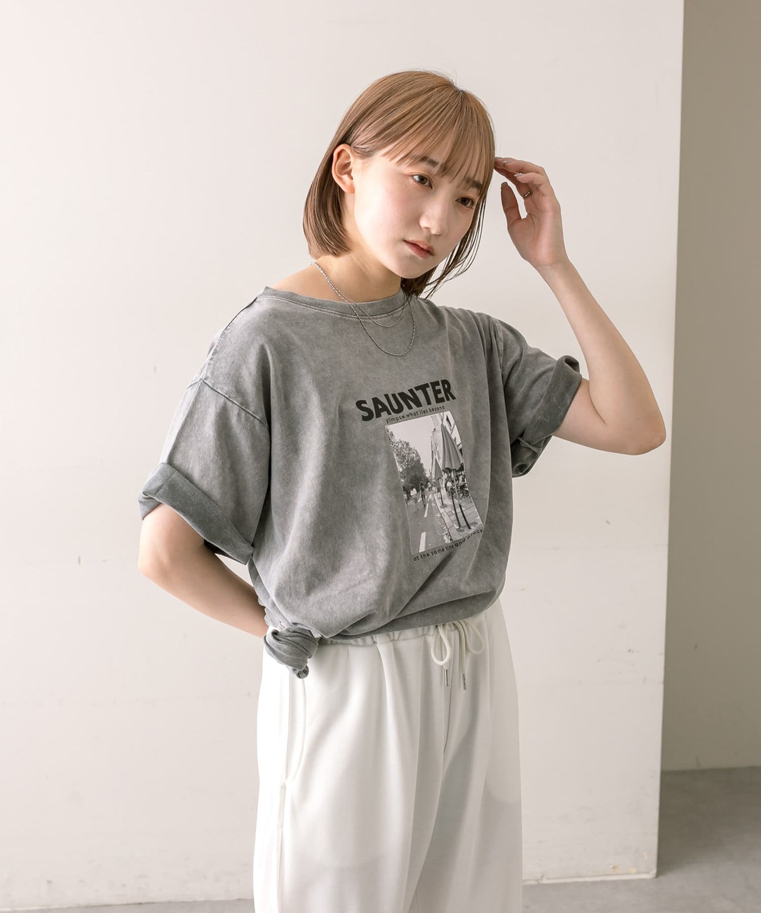 mline]PHOTO Tシャツ | mystic(ミスティック)レディース | PAL