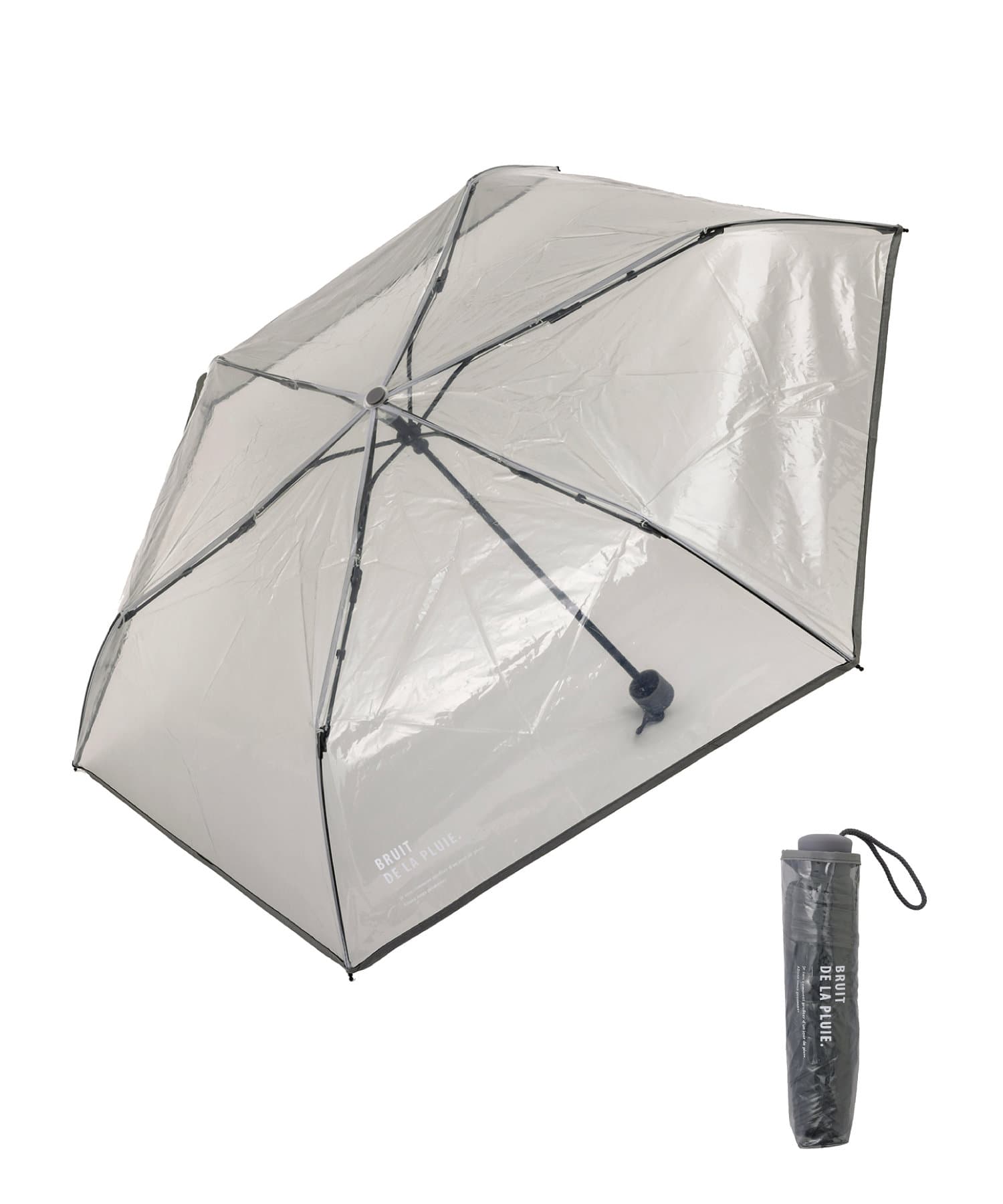3COINS(スリーコインズ) ロゴビニール折りたたみ傘