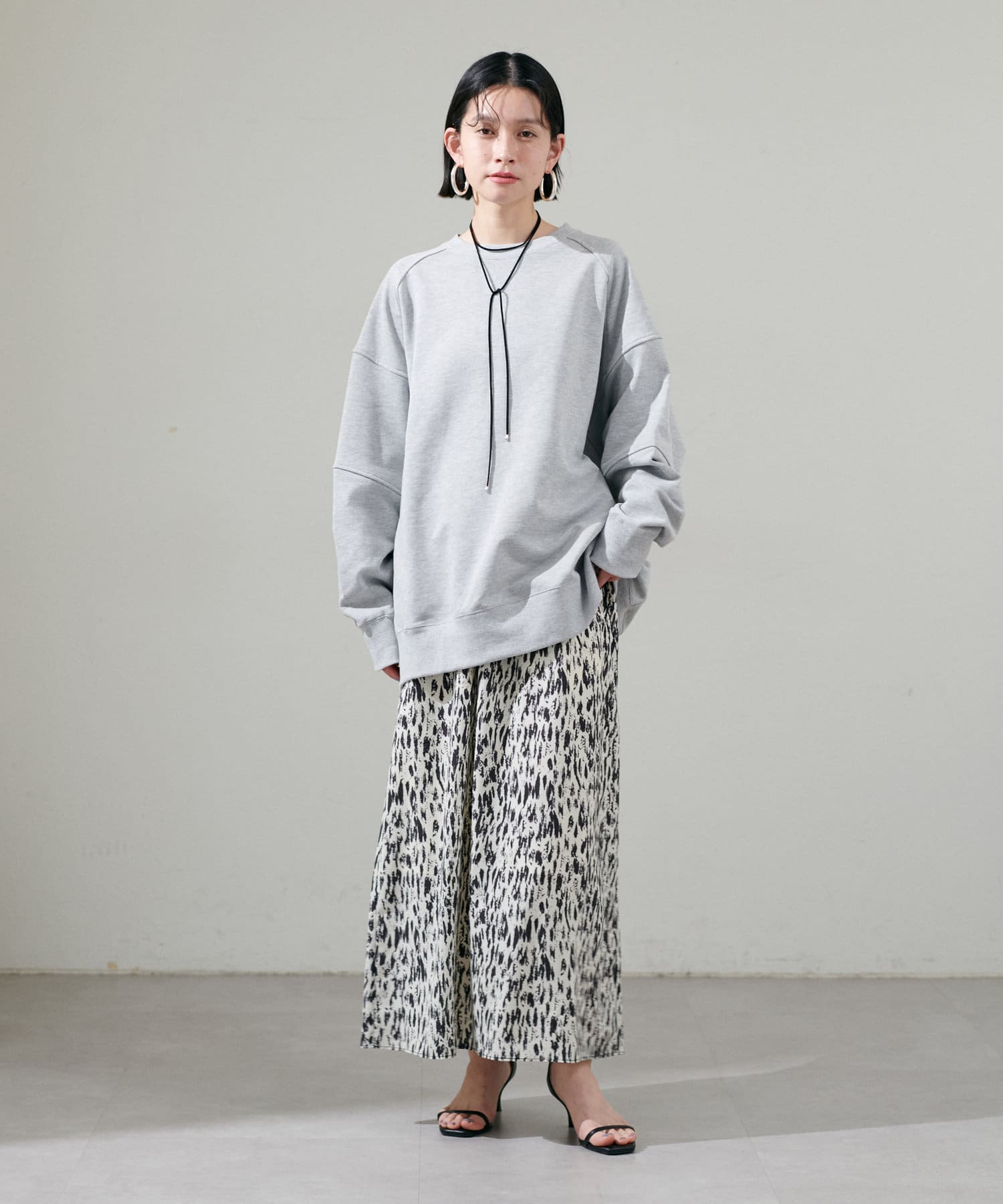 スリットあきマルチプリントスカート | LARUTA(ラルータ)レディース