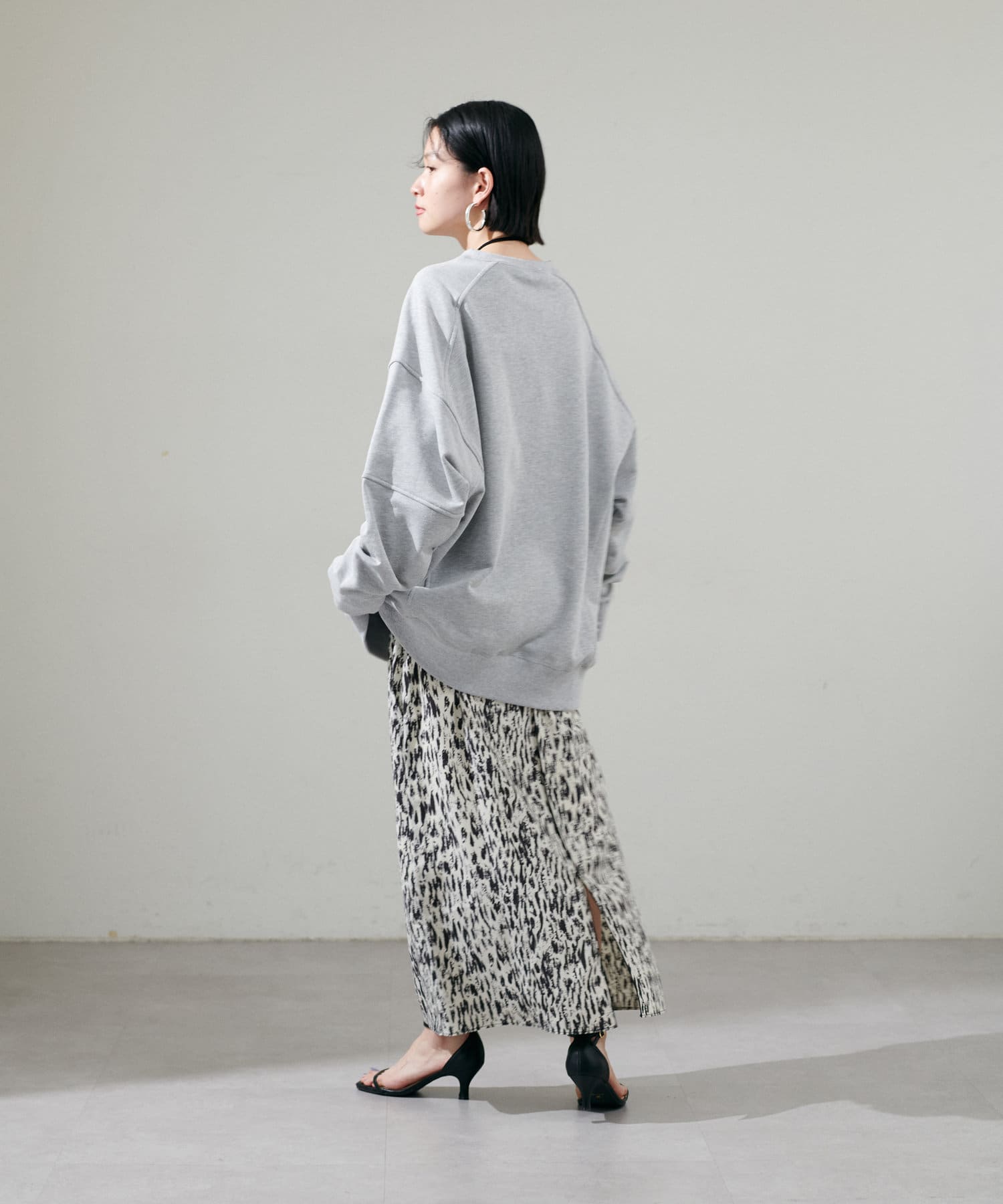 スリットあきマルチプリントスカート | LARUTA(ラルータ)レディース