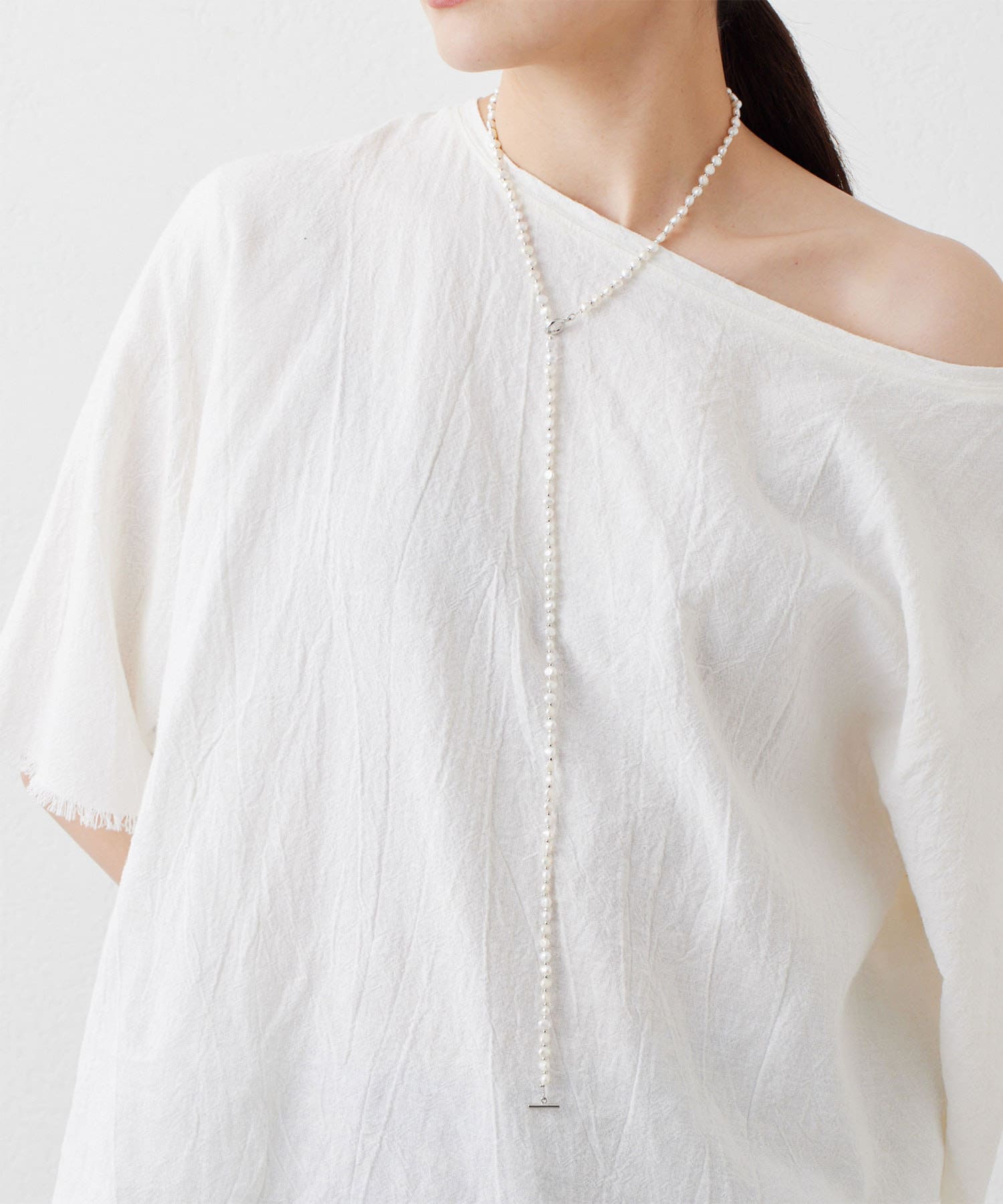 GALLARDAGALANTE マンテルストーンネックレス　クリア GALLARDAGALANTE マンテルストーンネックレス クリア