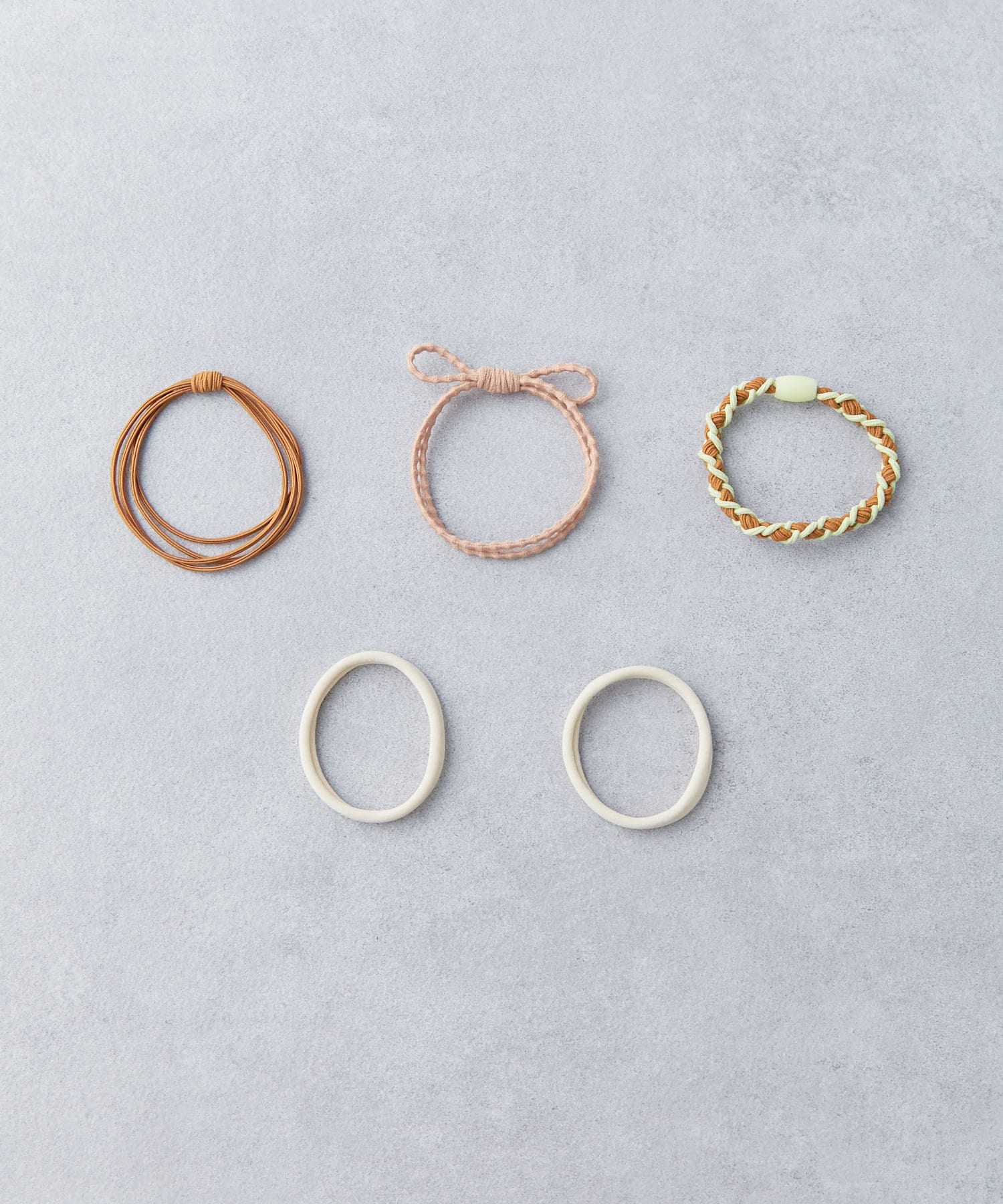 Lattice(ラティス) カラーヘアゴムセット(5P)