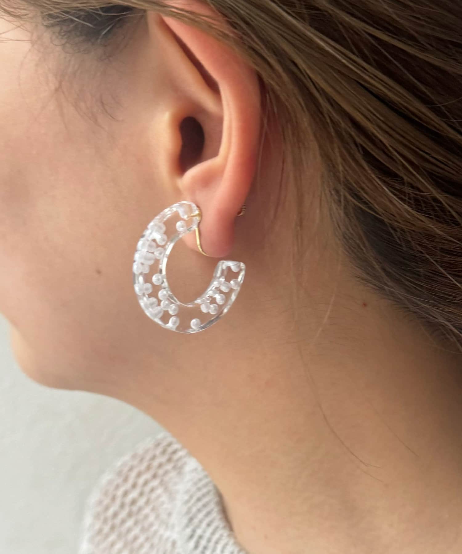 flua frost 芳ばしく turip イヤリング