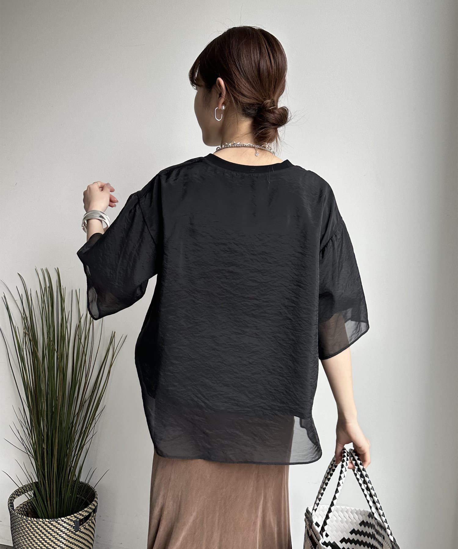 DOUDOU(ドゥドゥ) 【WEB限定】リバーシブルカットソー