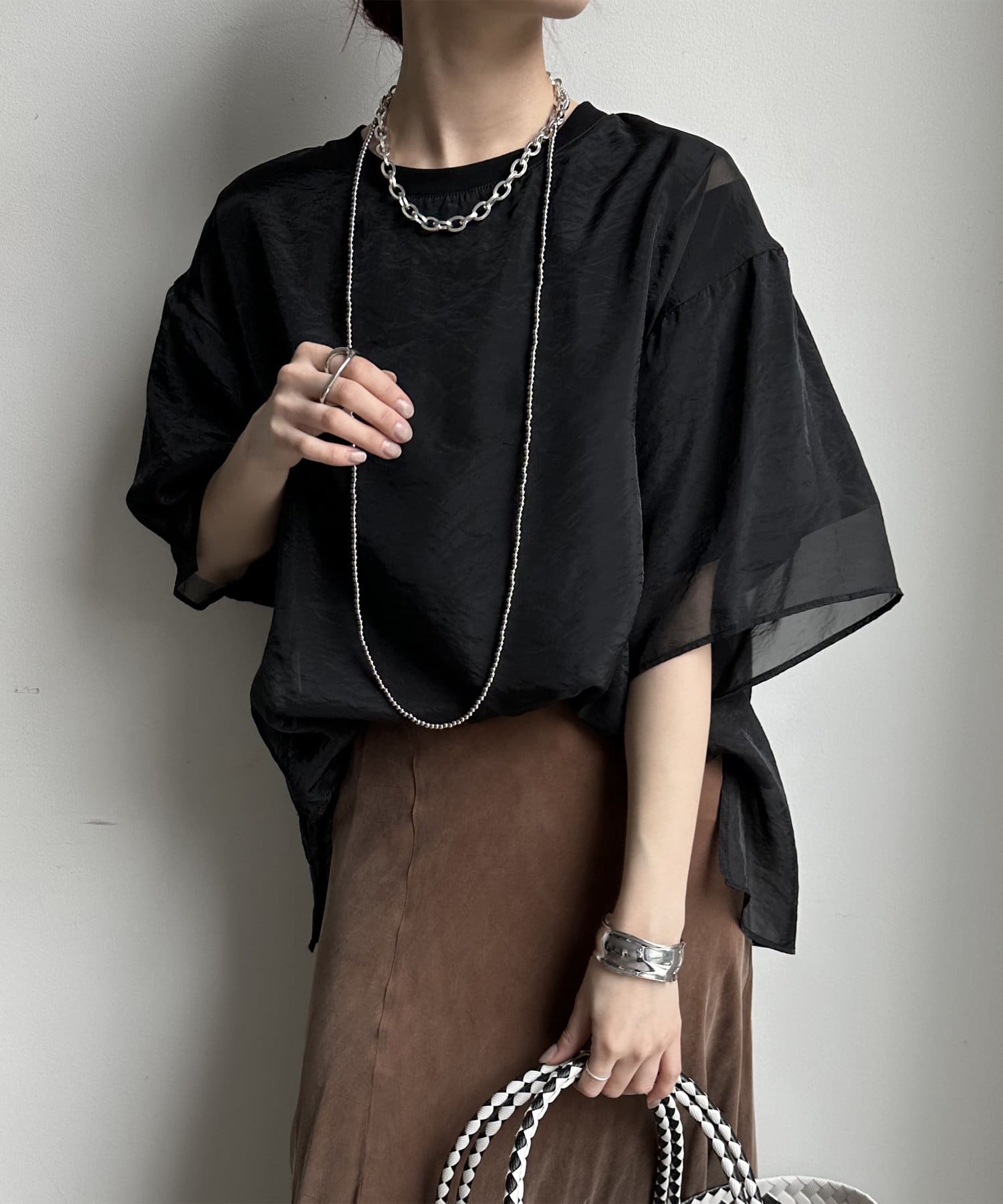 DOUDOU(ドゥドゥ) 【WEB限定】リバーシブルカットソー