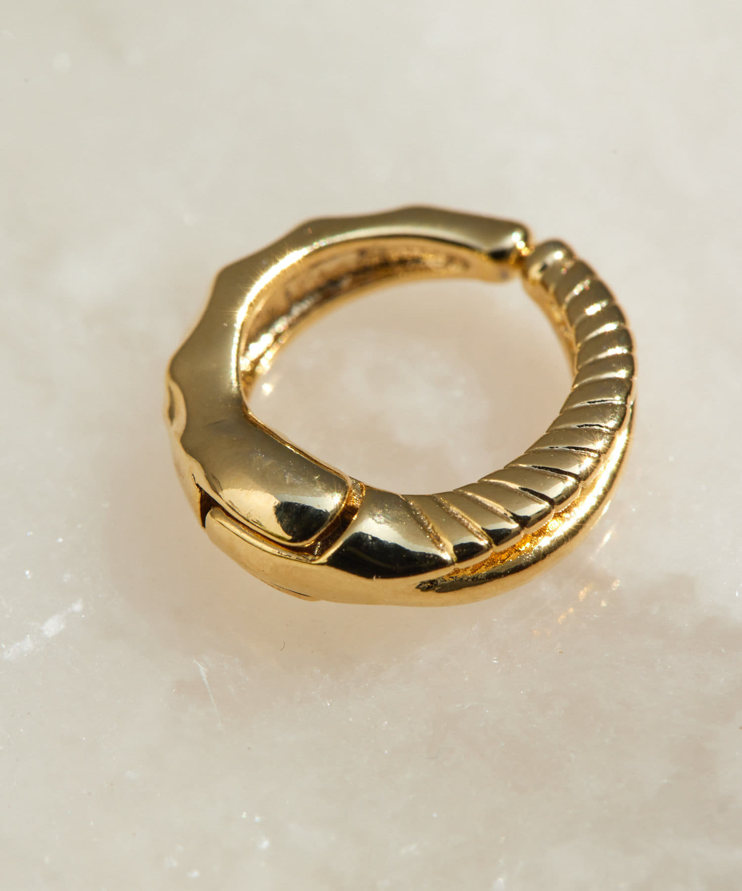 WEB限定/2点セット/両面使える！》ダブルラインペアイヤーカフ | ear  