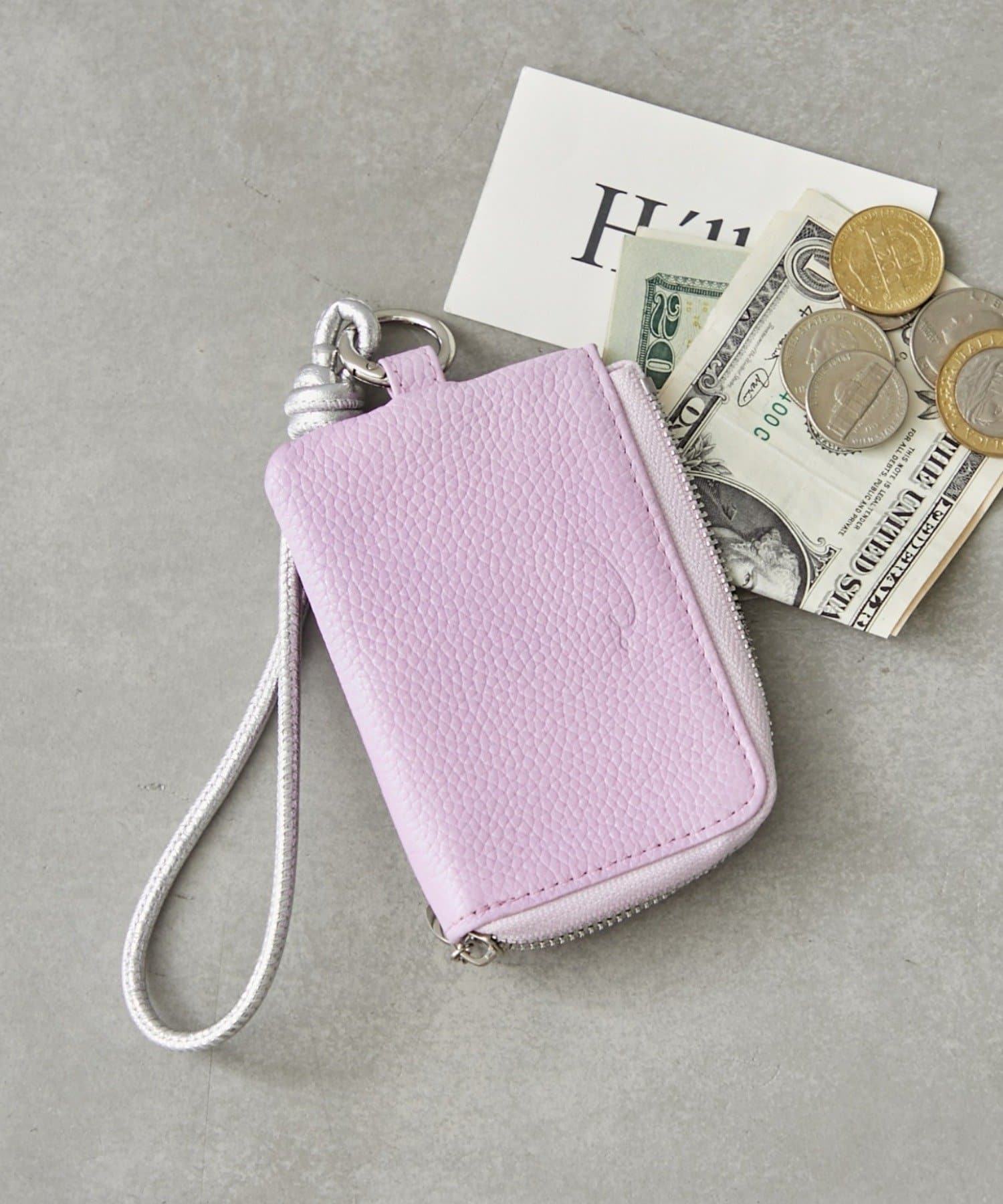 BIRTHDAY BAR(バースデイバー) ストラップ付き　本革マルチケース