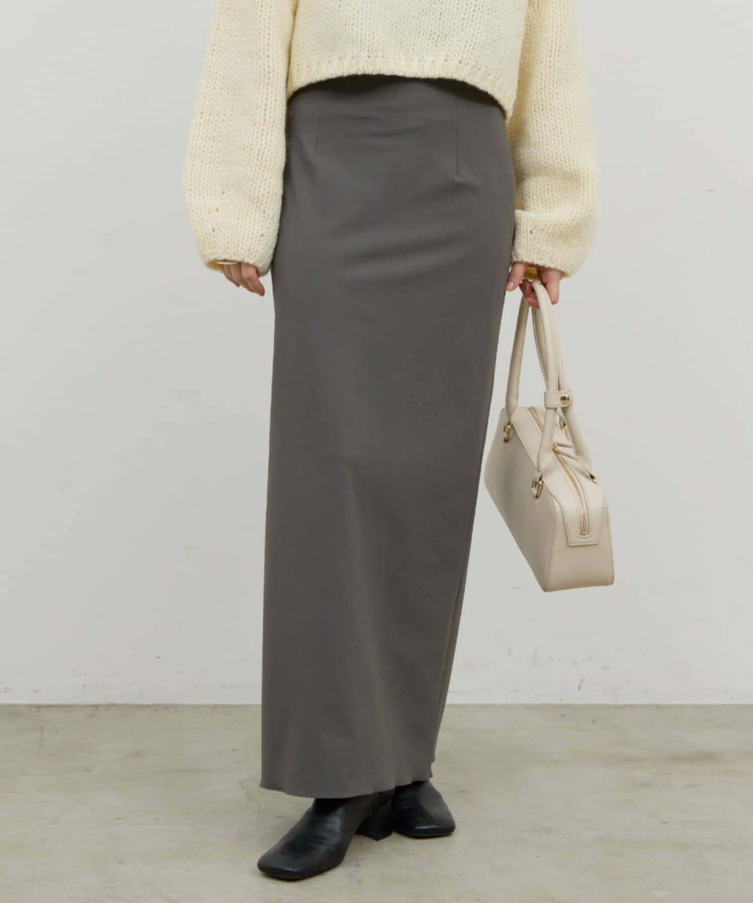 GALLARDAGALANTE(ガリャルダガランテ) 【11/19(水)10:30～新色CGY予約開始】【3サイズ展開】ストレッチマキシタイトスカート2