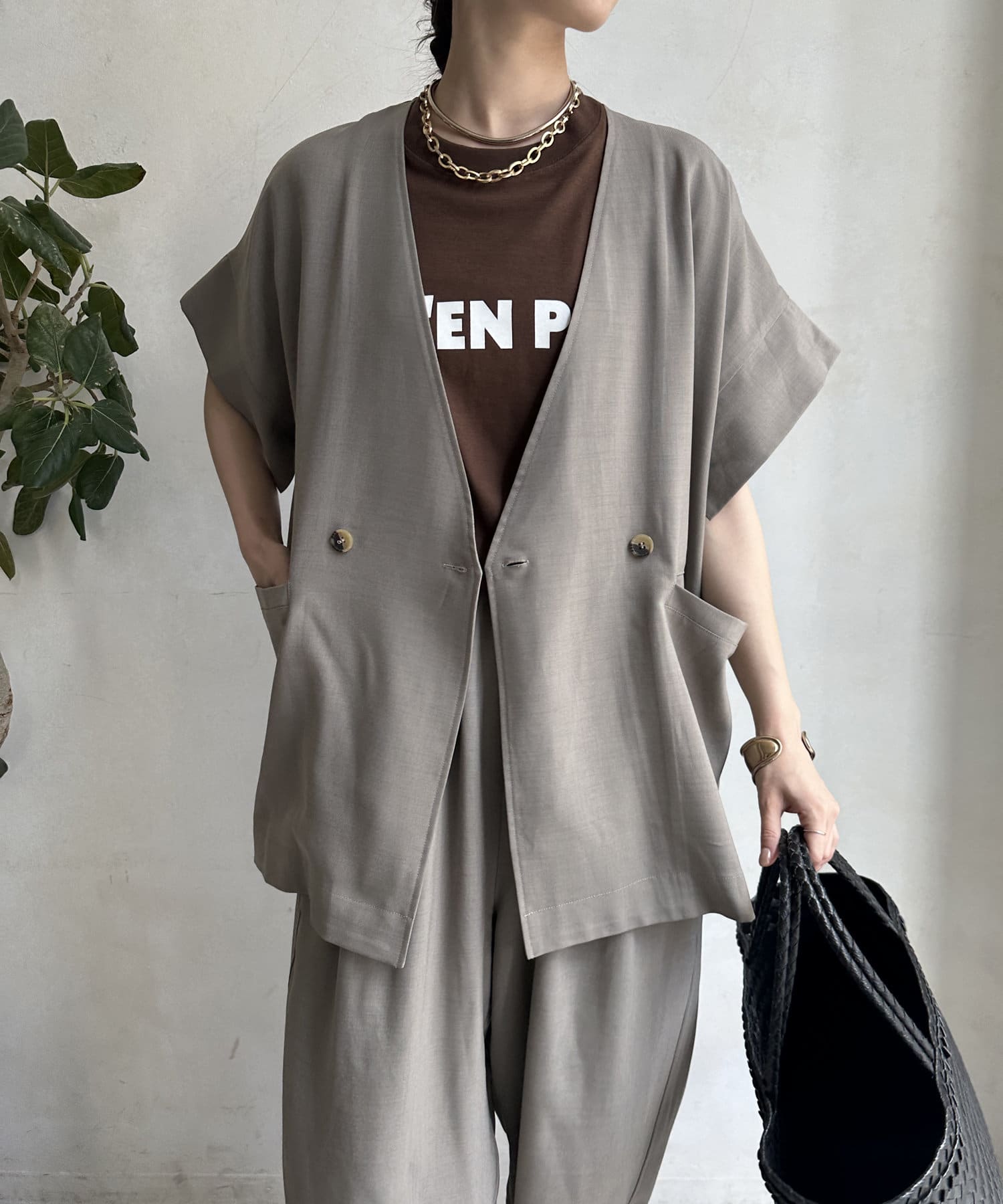 D-due デ・ドゥエ 2022 F/W リネン ロングスリーブジャケット d dueのおすすめ人気商品一覧 通販 - Yahoo!ショッピング