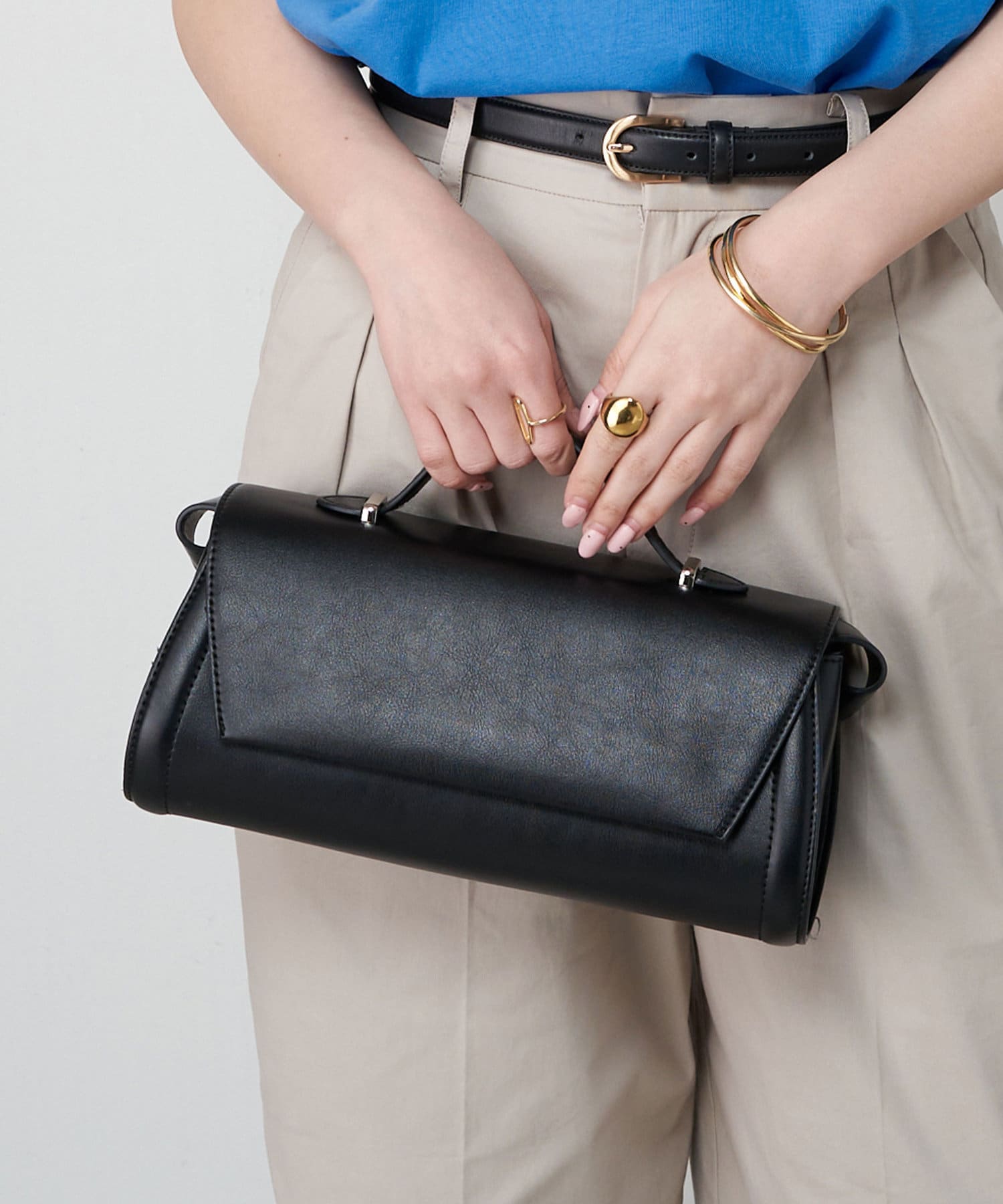 Jena　espace merveilleux(ジェナ　エスパスメルヴェイユ) 2WAYロールバッグ