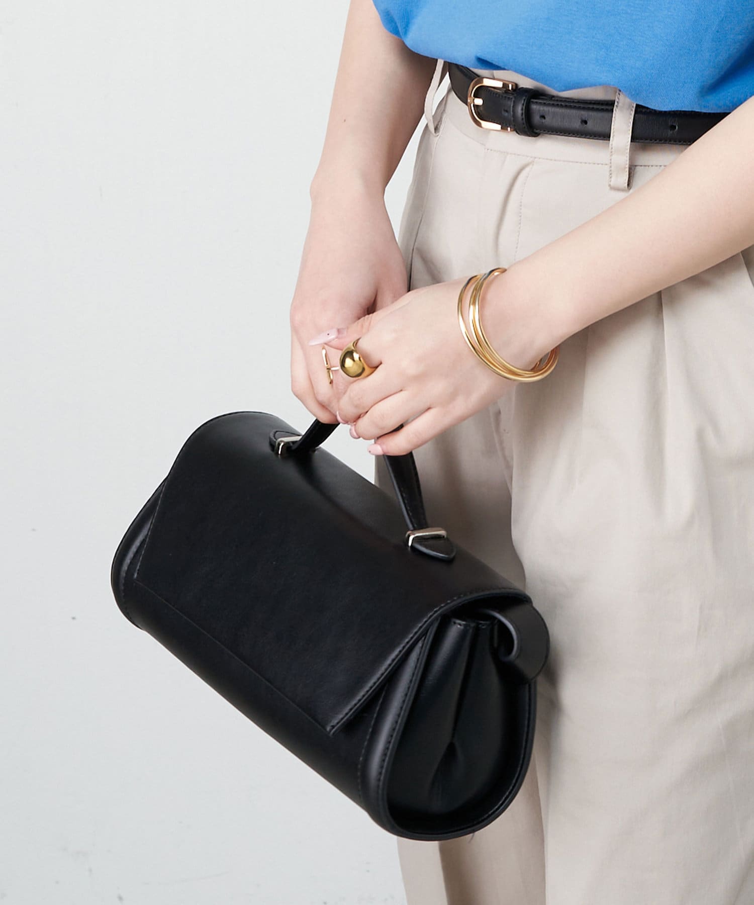 Jena　espace merveilleux(ジェナ　エスパスメルヴェイユ) 2WAYロールバッグ