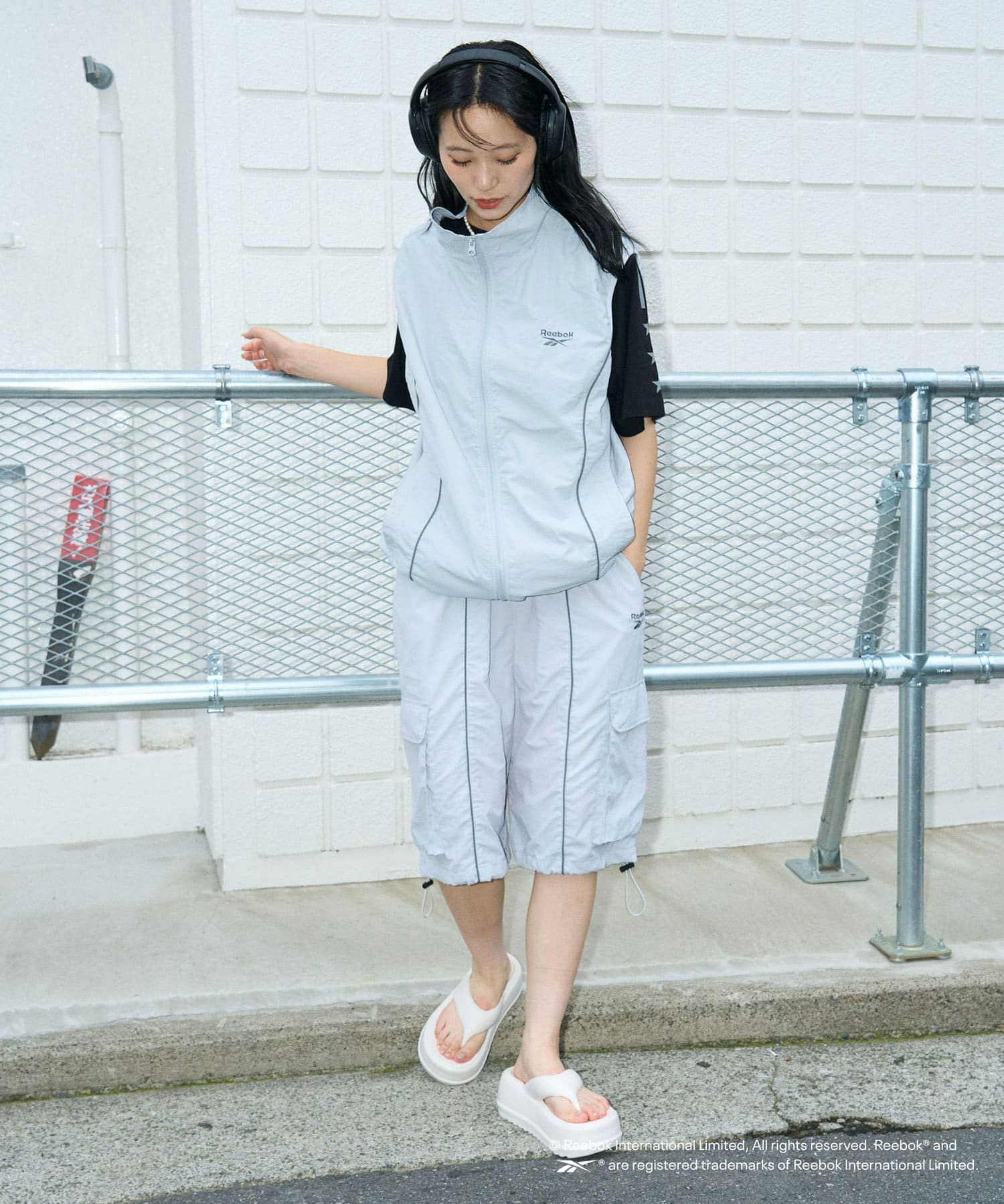 Reebok別注】ナイロンベスト | CIAOPANIC TYPY(チャオパニック