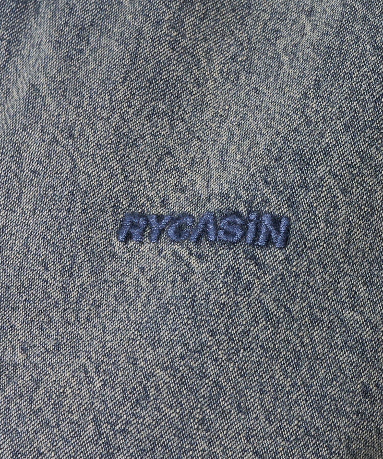 RAY CASSIN(レイカズン) デニムオーバーダイノースリーブシャツ