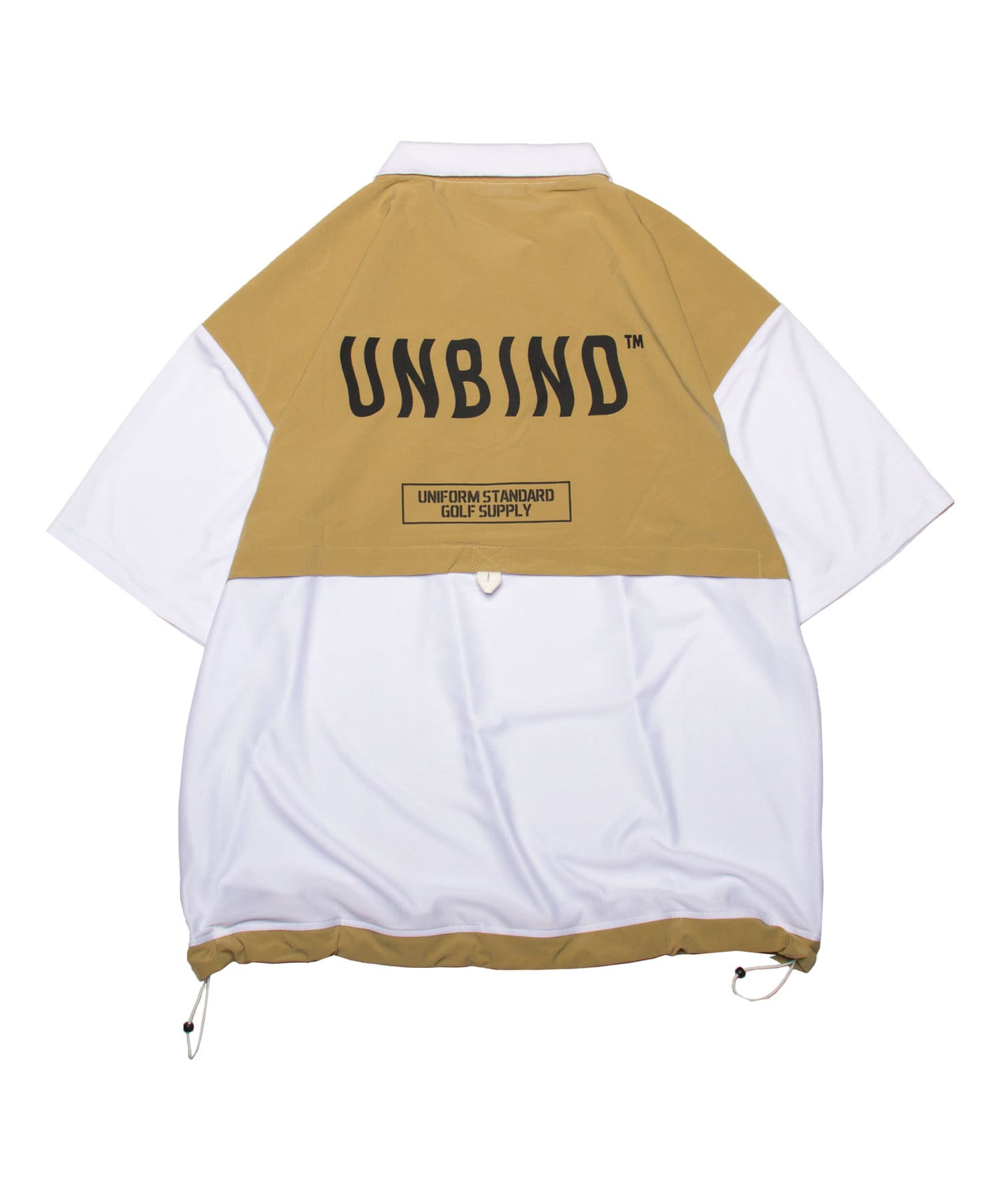 twoles(トゥレス) 【UNBIND】BACK MESH POLO SHIRT