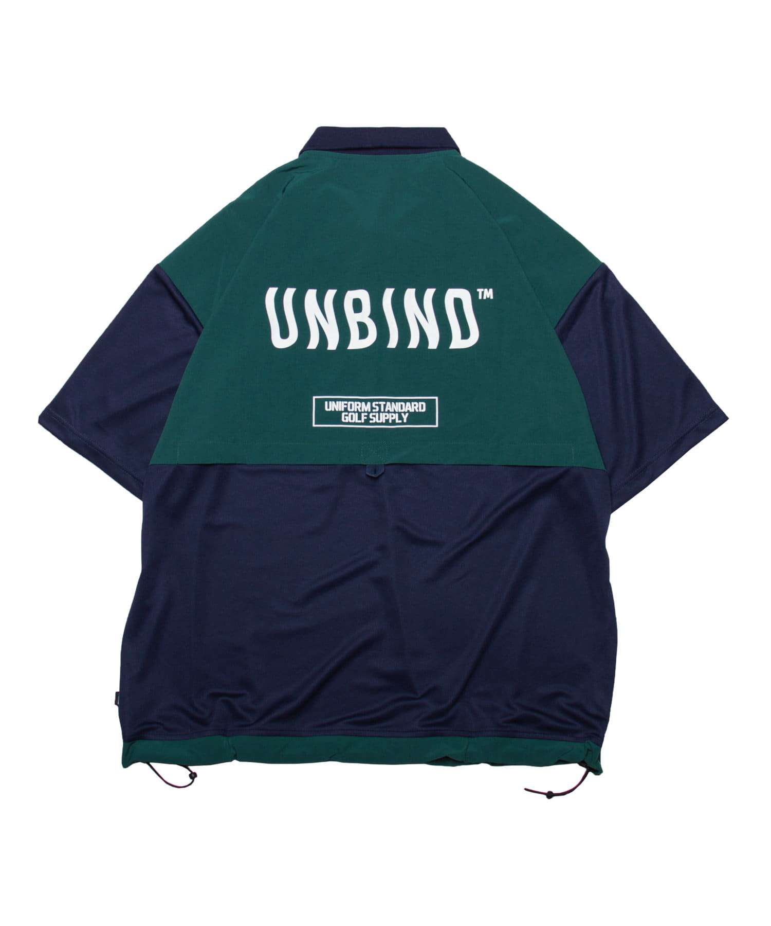 twoles(トゥレス) レディース 【UNBIND】BACK MESH POLO SHIRT ネイビー