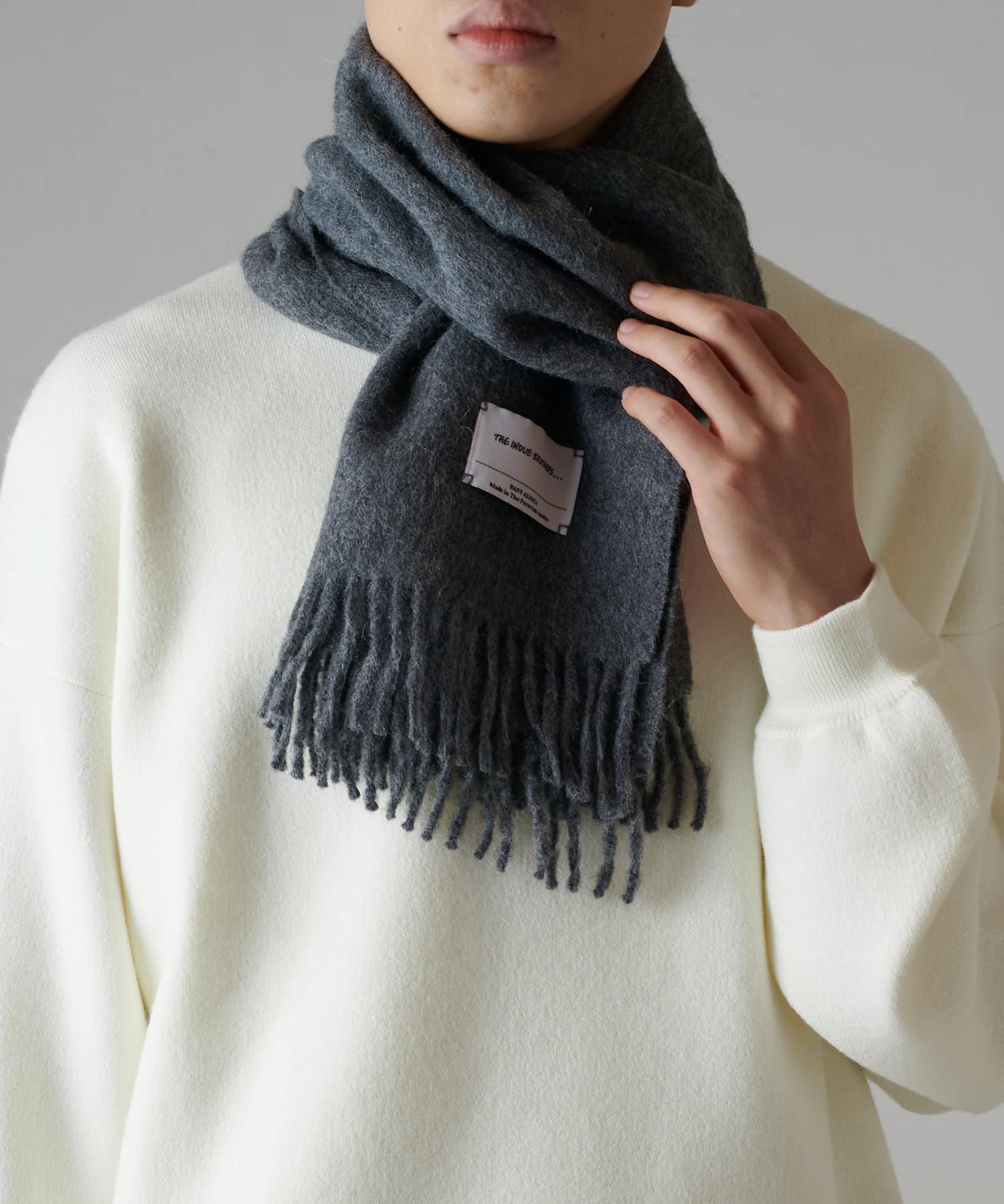 Lui's(ルイス) 【10色展開】T.I.B Brushed Scarf