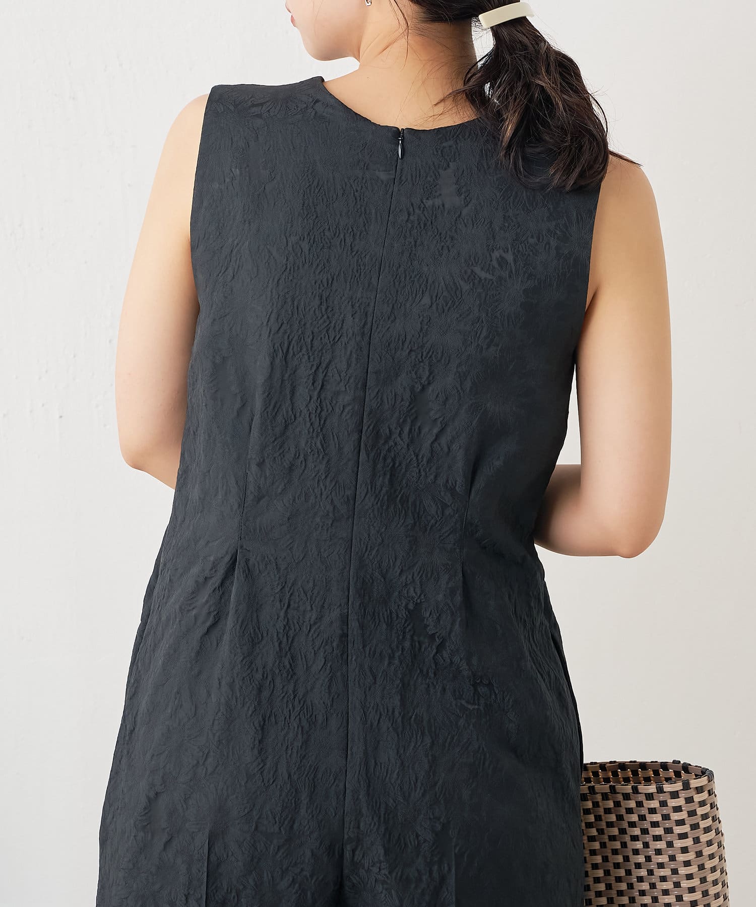 Jena　espace merveilleux(ジェナ　エスパスメルヴェイユ) ジャガードオールインワン