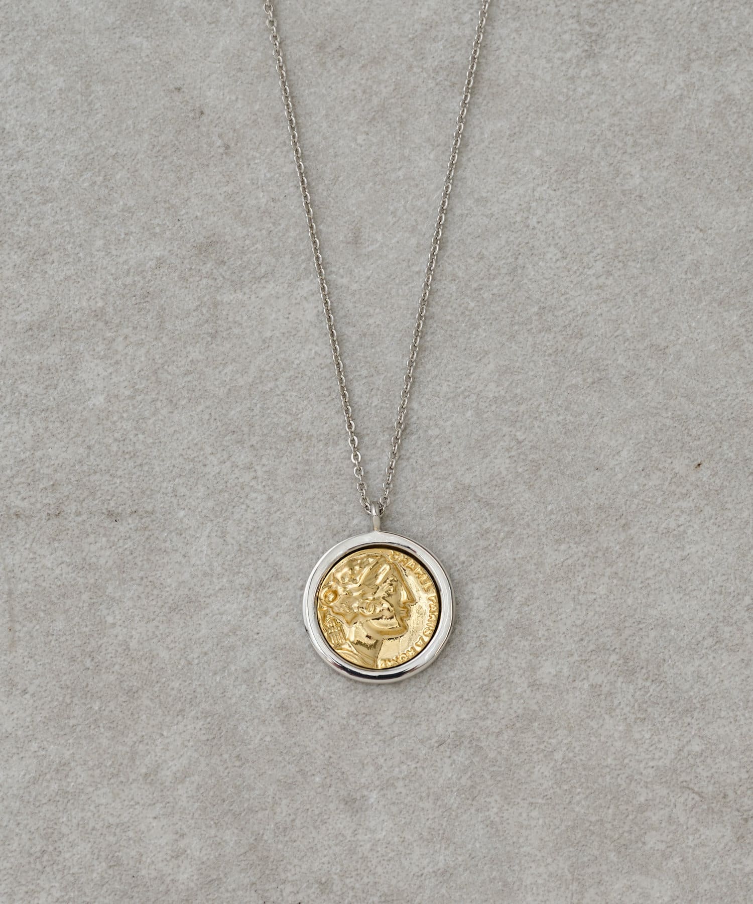 【新品未使用】BEARDSLEY コインネックレス ビアズリー BEARDSLEY コインネックレス （silver