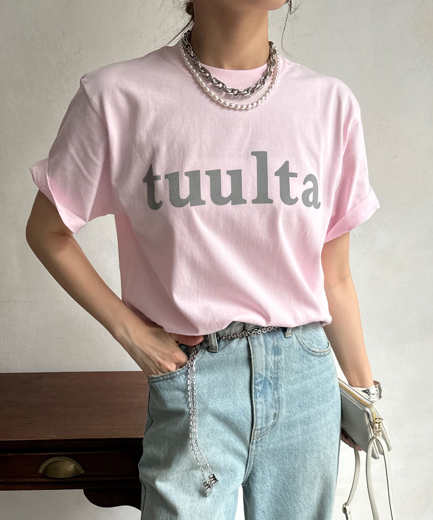 DOUDOU(ドゥドゥ) tuultaフロッキーロゴTEE