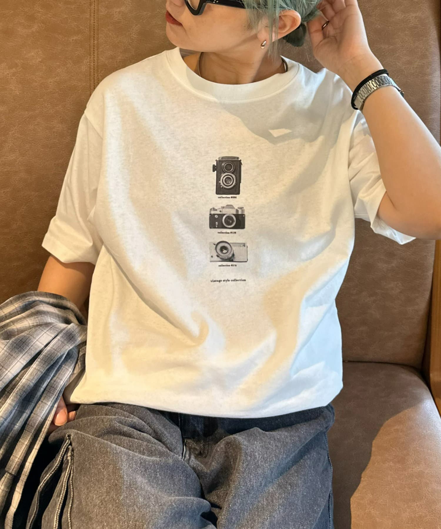 tシャツ Tシャツ バックプリントオーバーロンT(yui 気安く