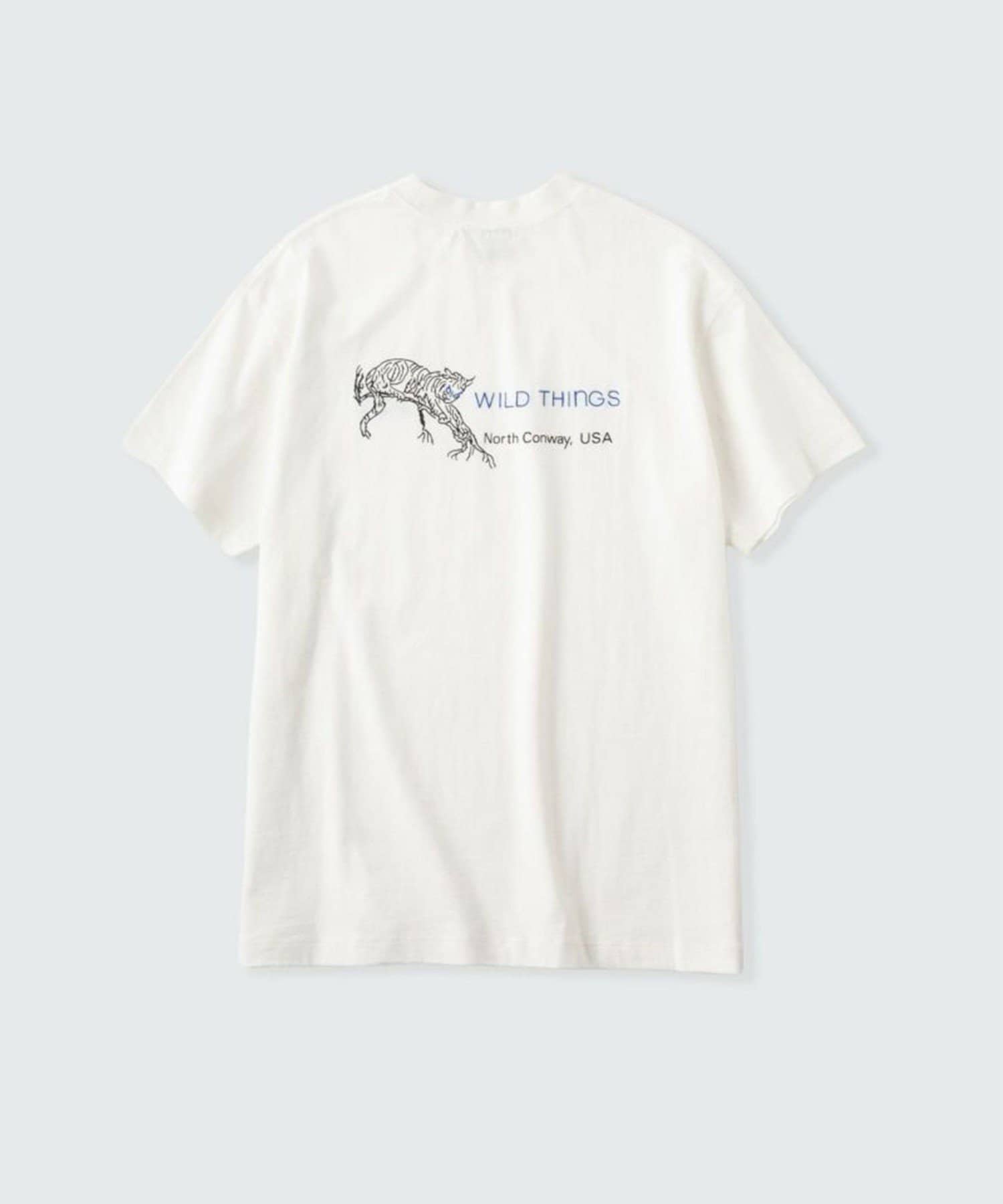 FREDY & GLOSTER(フレディ アンド グロスター) 【WILD THINGS】バックプリントTシャツ 刺繍 WILD CAT