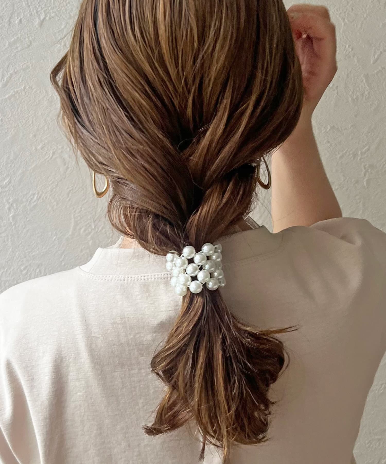 Lattice(ラティス) 【WEB限定】【人気の為再入荷】ビーズヘアゴム