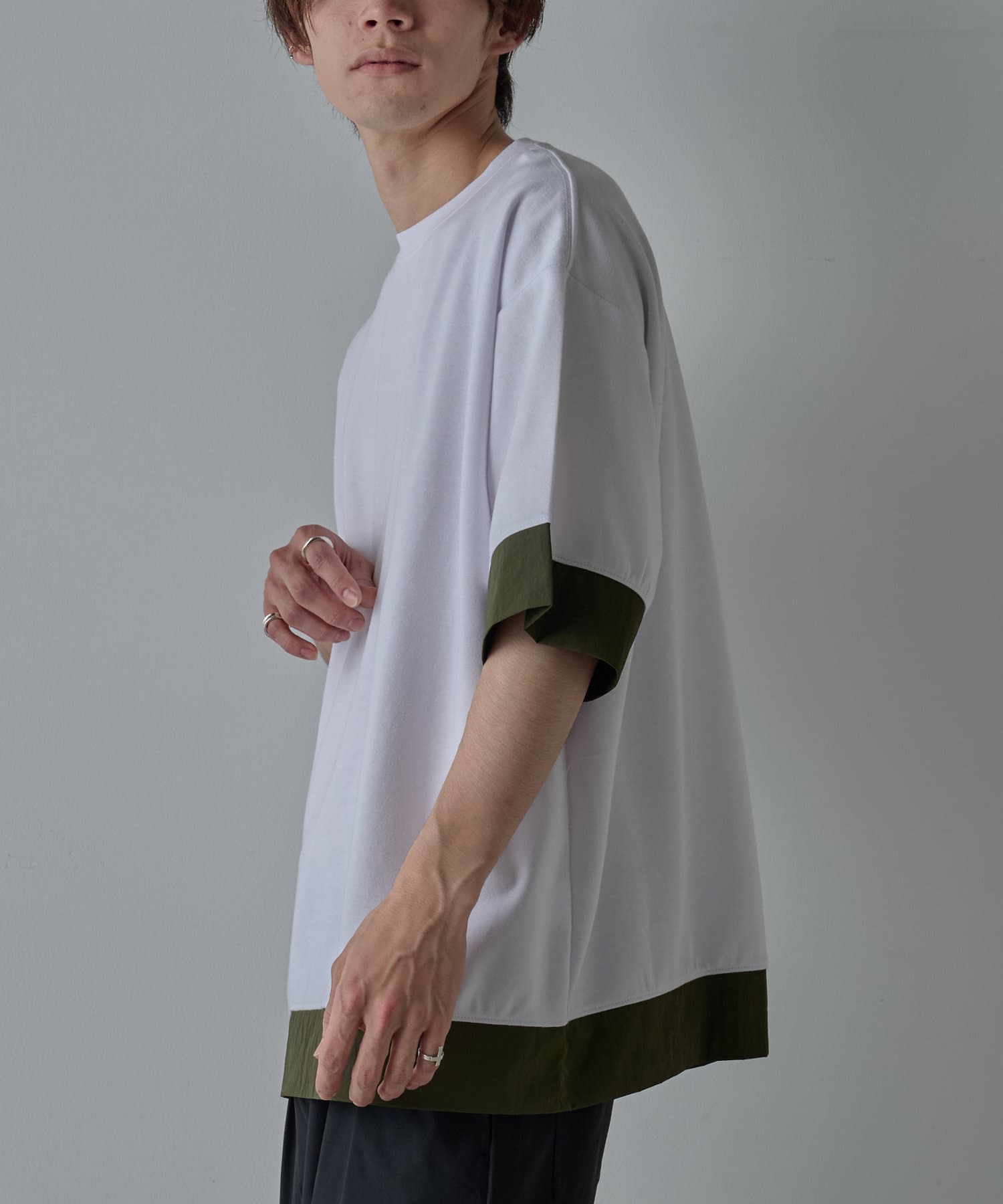 ナイロンドッキングTシャツ | COLONY 2139(コロニー トゥーワンスリーナイン)メンズ | PAL CLOSET(パルクローゼット) -  パルグループ公式ファッション通販サイト