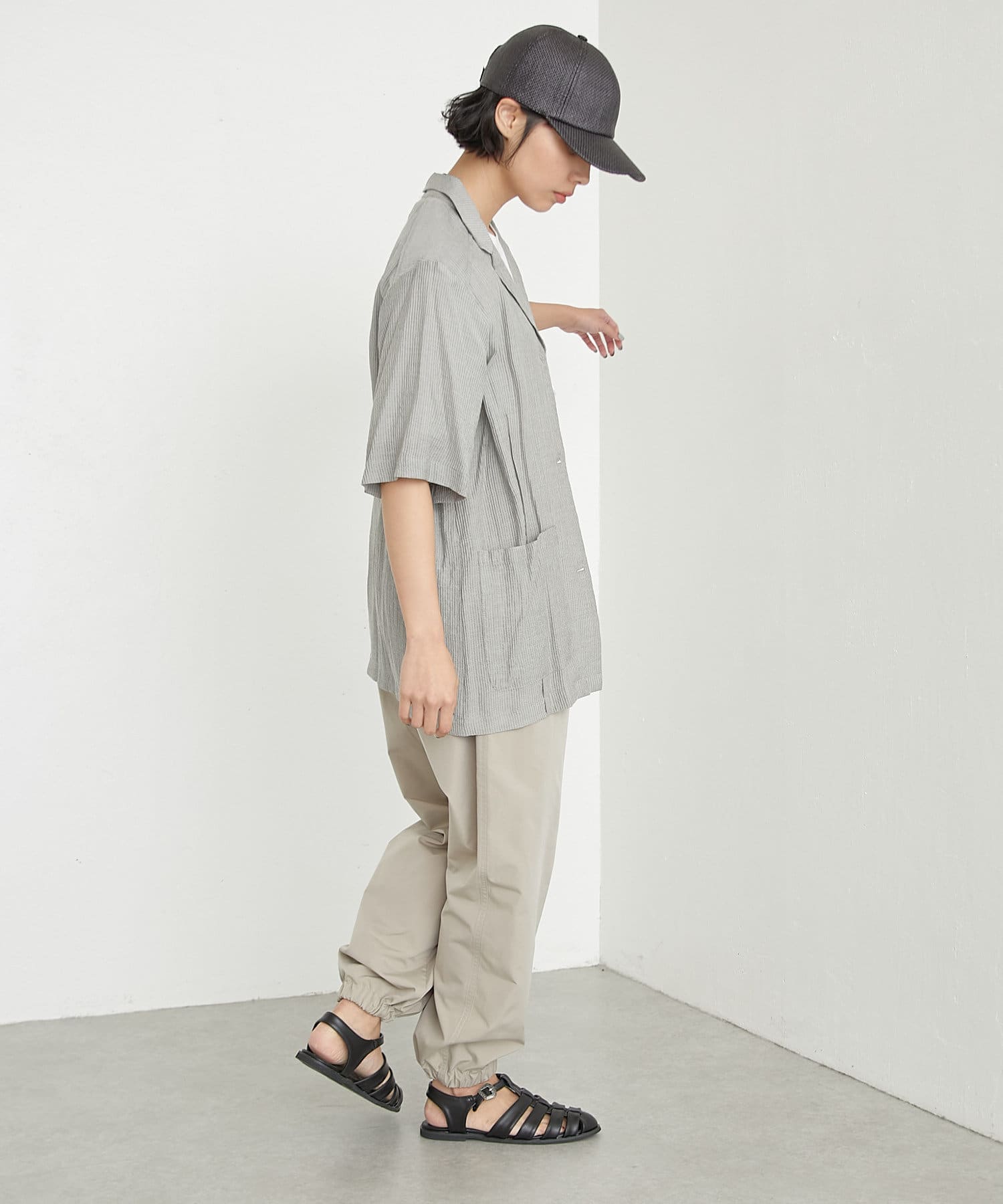 OUTLET(アウトレット) 【ear PAPILLONNER】半袖ジャケット【SUM1 STYLE】