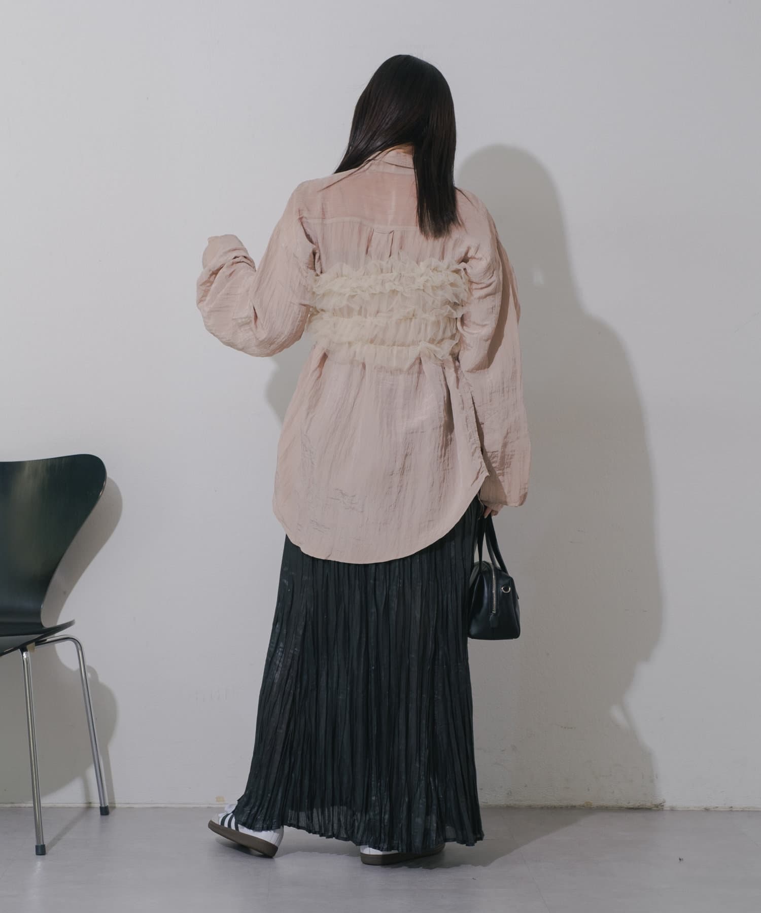 Kastane】シアーシャイニープリーツスカート | OUTLET