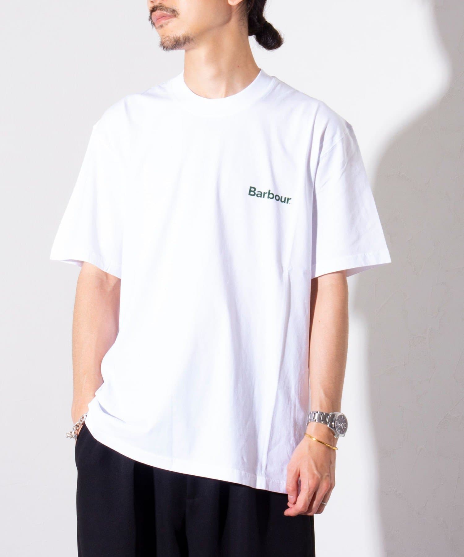 Strowell 【Barbour】Strowell ロゴ バックプリント Tシャツ | FREDY & GLOSTER(フレディ アンド グロスター ...