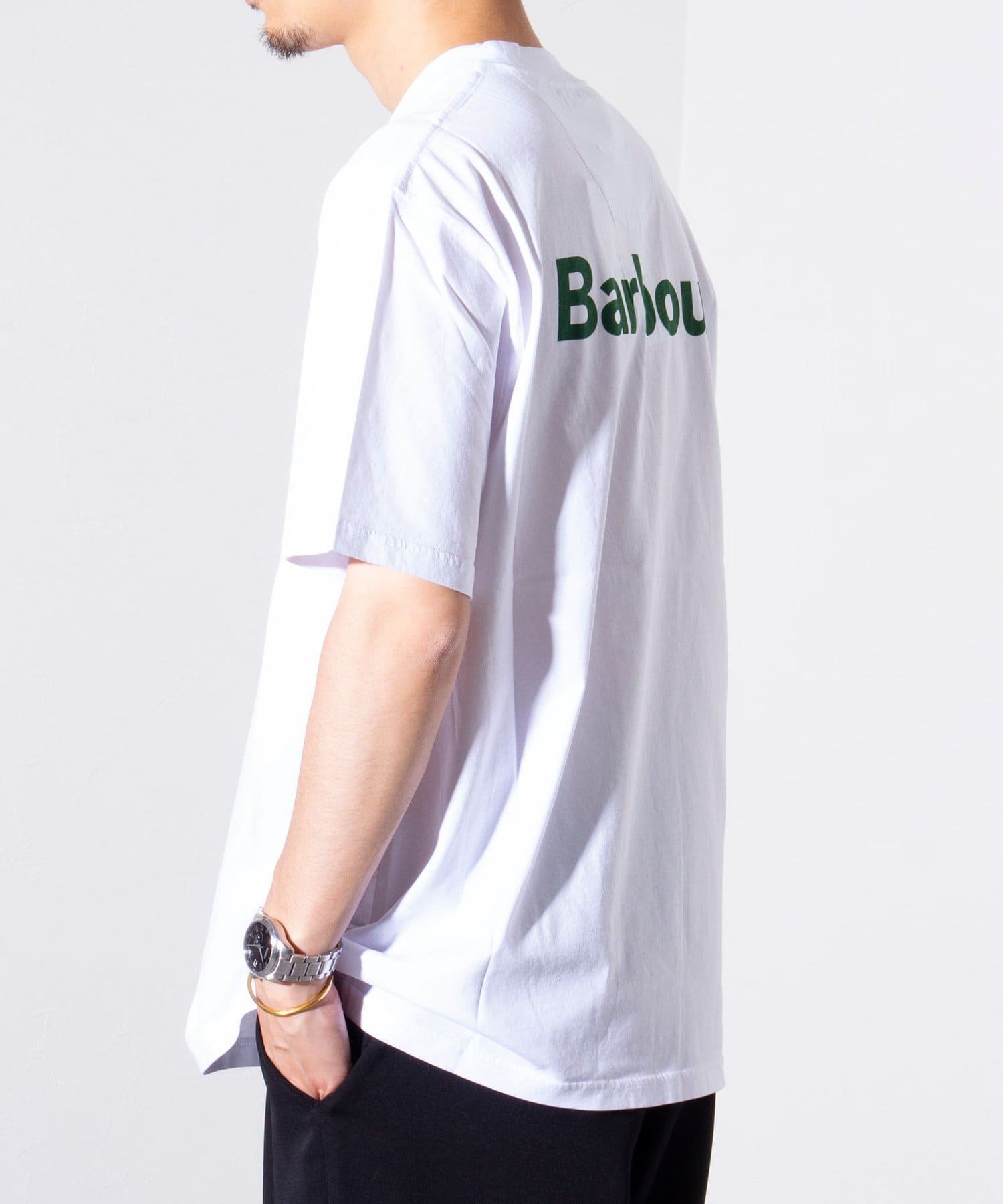 Strowell 【Barbour】Strowell ロゴ バックプリント Tシャツ | FREDY & GLOSTER(フレディ アンド グロスター ...