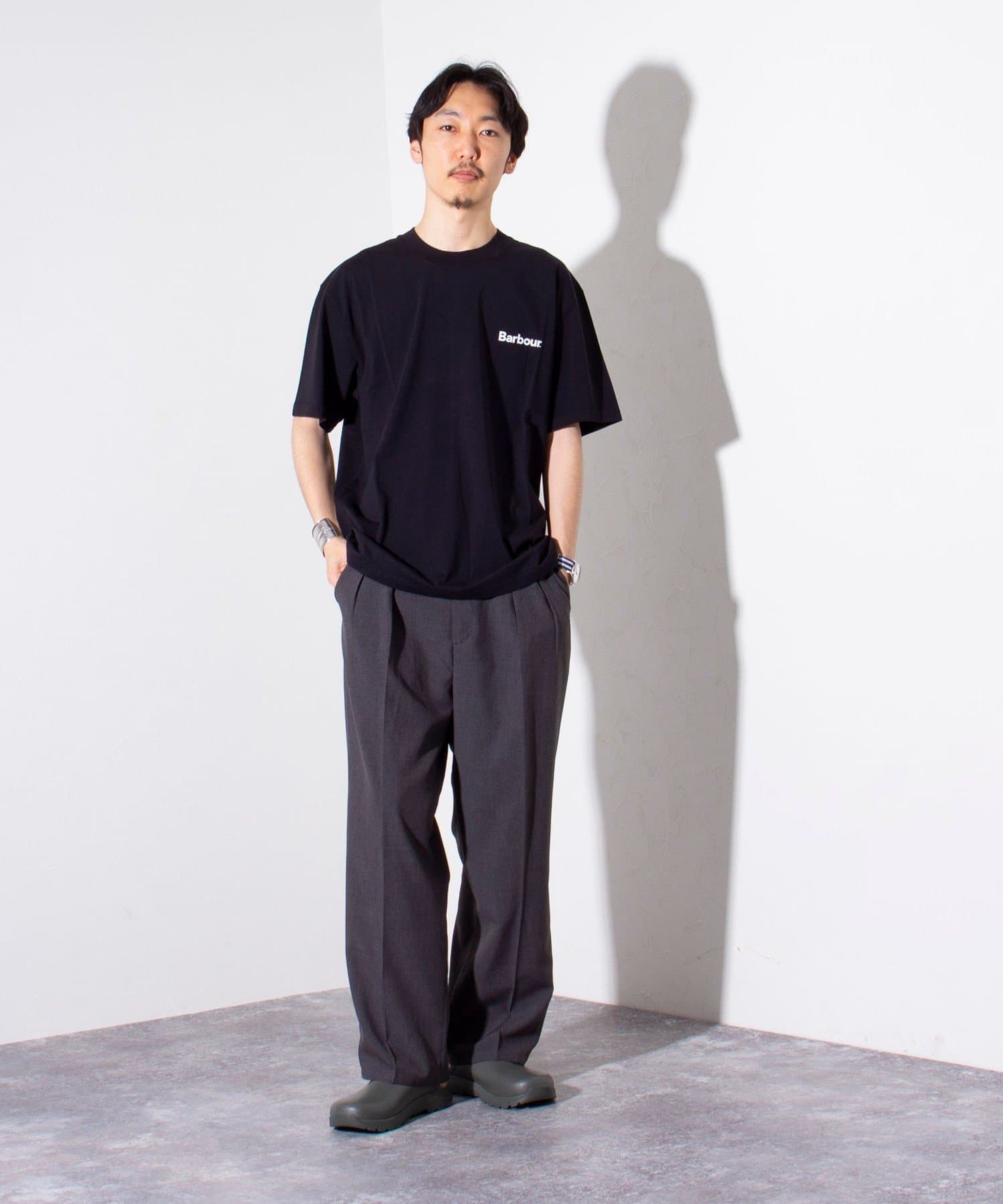 Strowell 【Barbour】Strowell ロゴ バックプリント Tシャツ | FREDY & GLOSTER(フレディ アンド グロスター ...