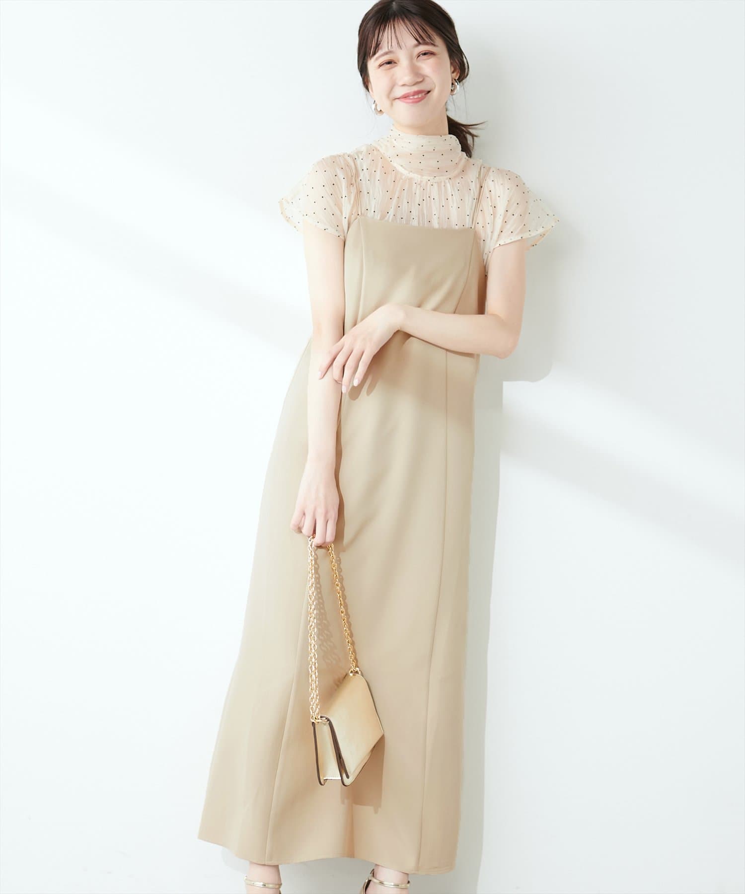 Bonpoint クチュールラインドレス 4a
