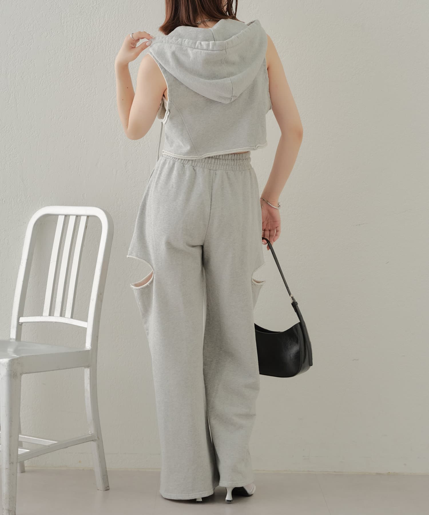 WEB限定サイズ有/セットアップ対応】サイドスリットピグメント