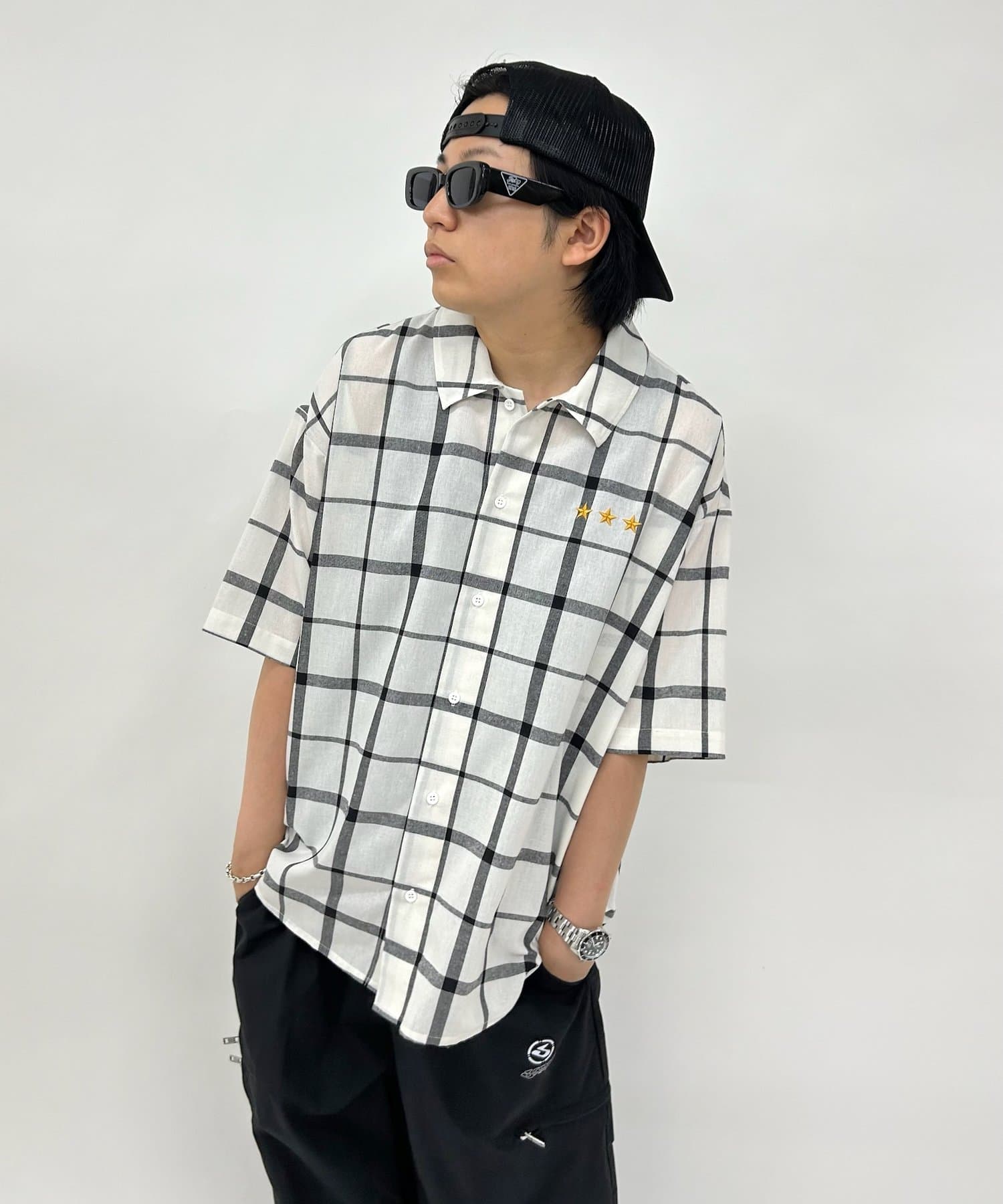 アトリエgg⭐︎チェックシャツ(2) DIESEL｜ブロックチェックシャツ