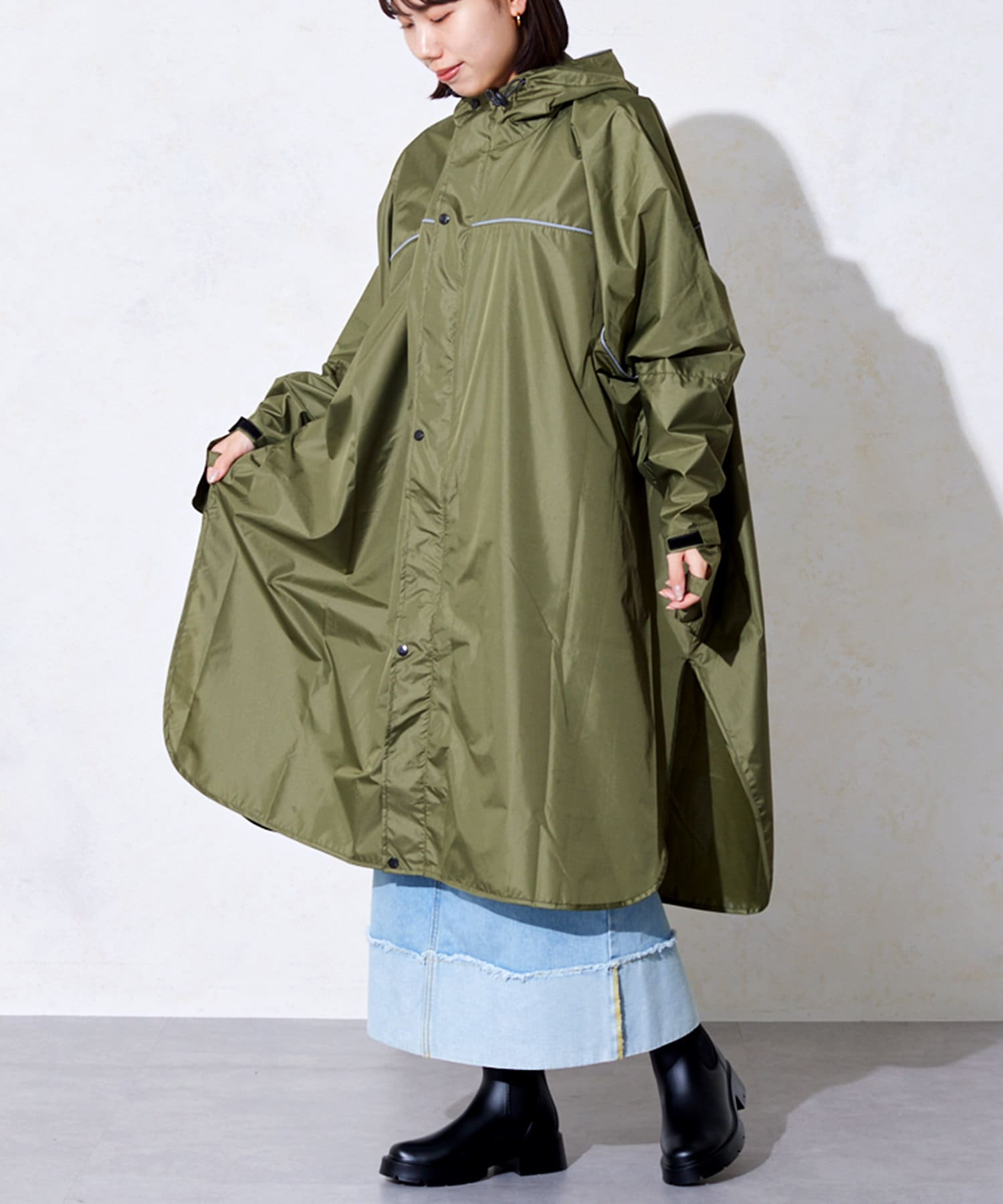 レインポンチョ／Rainy Day Style | 3COINS(スリーコインズ)レディース | PAL CLOSET(パルクローゼット) -  パルグループ公式ファッション通販サイト