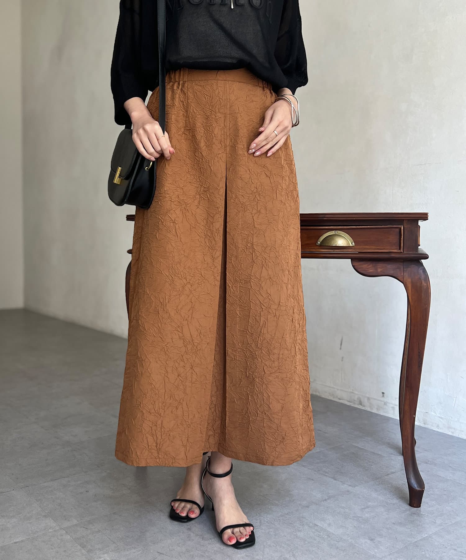 エンボスタックナロースカート | Chez toi(シェトワ)レディース | PAL