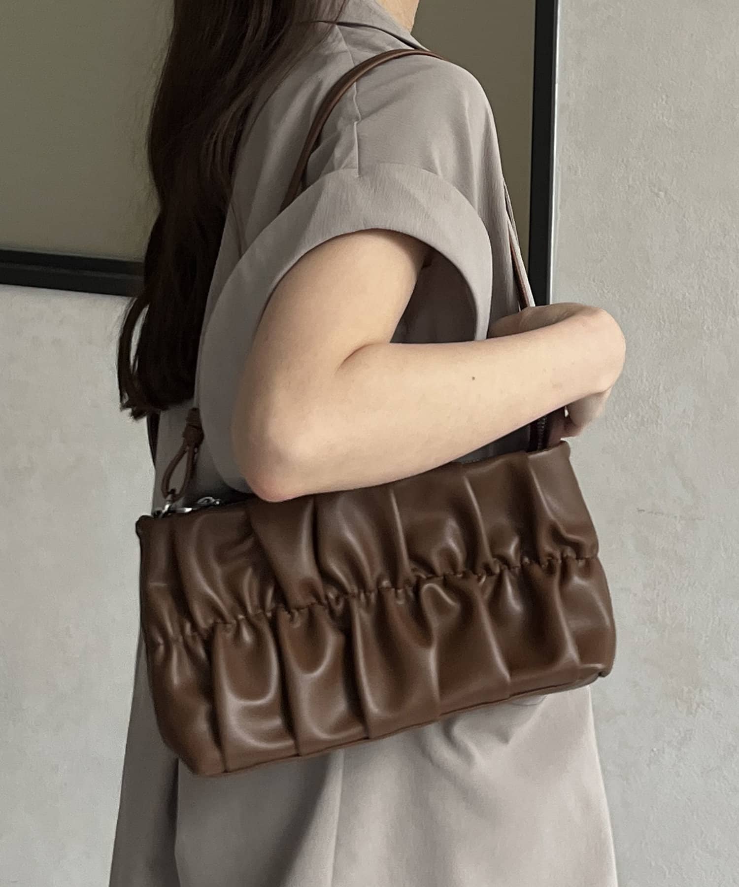 3WAYギャザーバッグ | Thevon.(ゼヴォン)レディース | PAL CLOSET(パル 