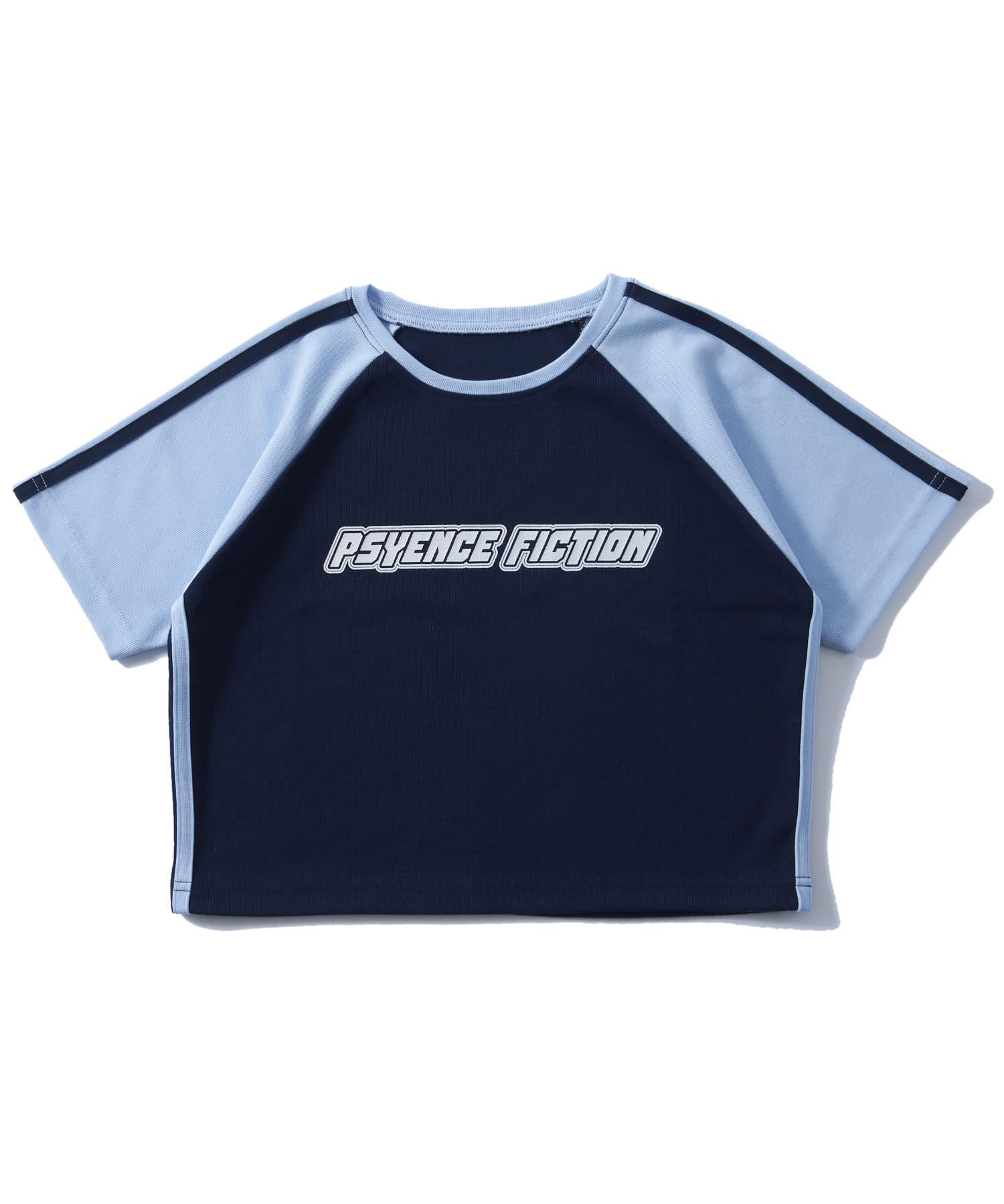 WHO’S WHO gallery(フーズフーギャラリー) PSYENCE FICTION ラグランショートラインTEE