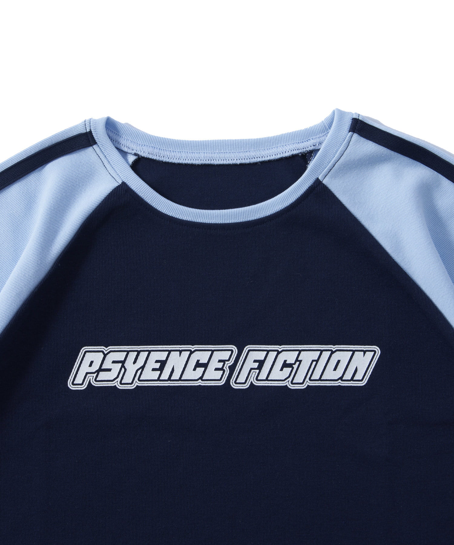 WHO’S WHO gallery(フーズフーギャラリー) PSYENCE FICTION ラグランショートラインTEE