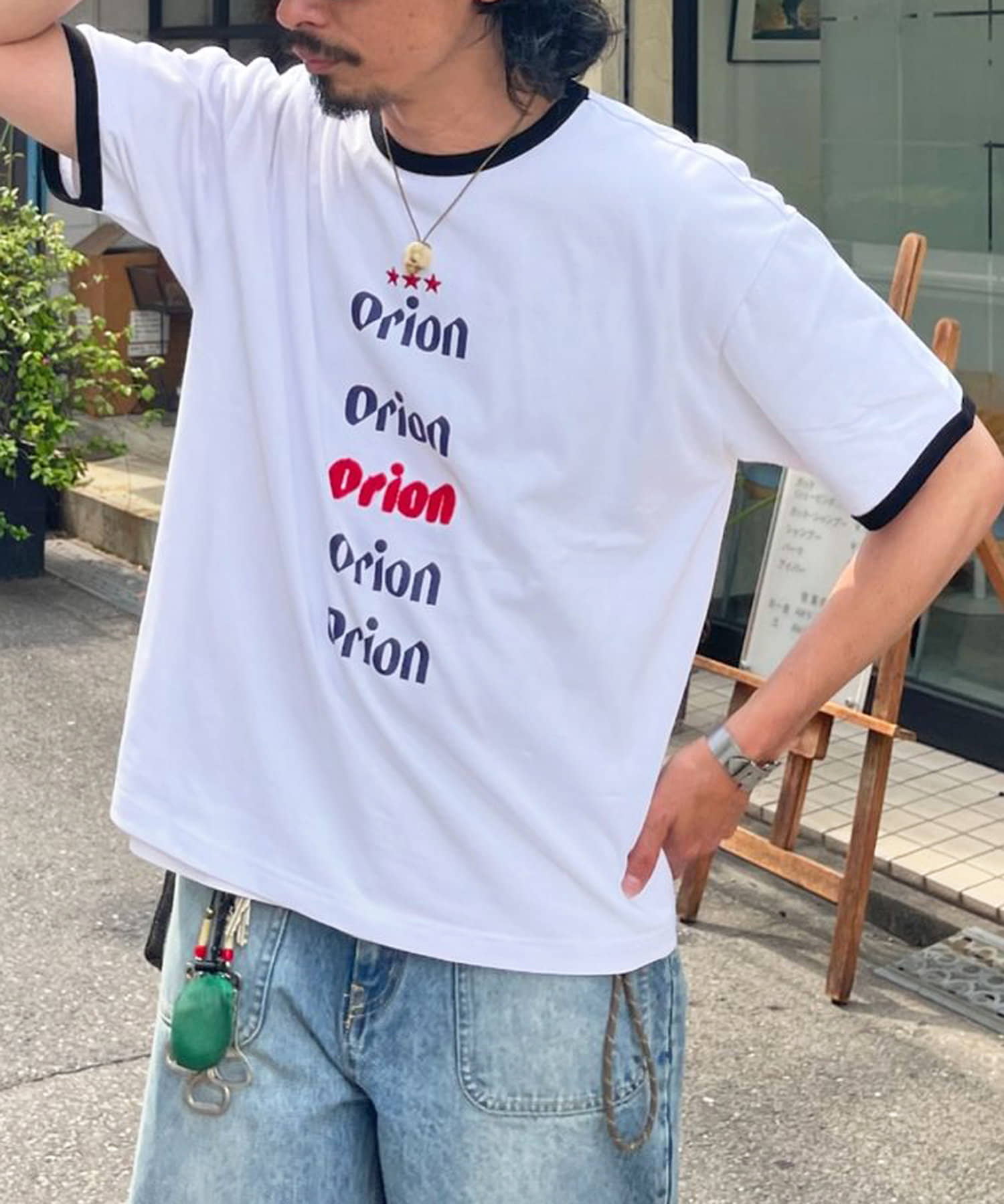 CPCM(シーピーシーエム) ORIONリンガーTシャツ