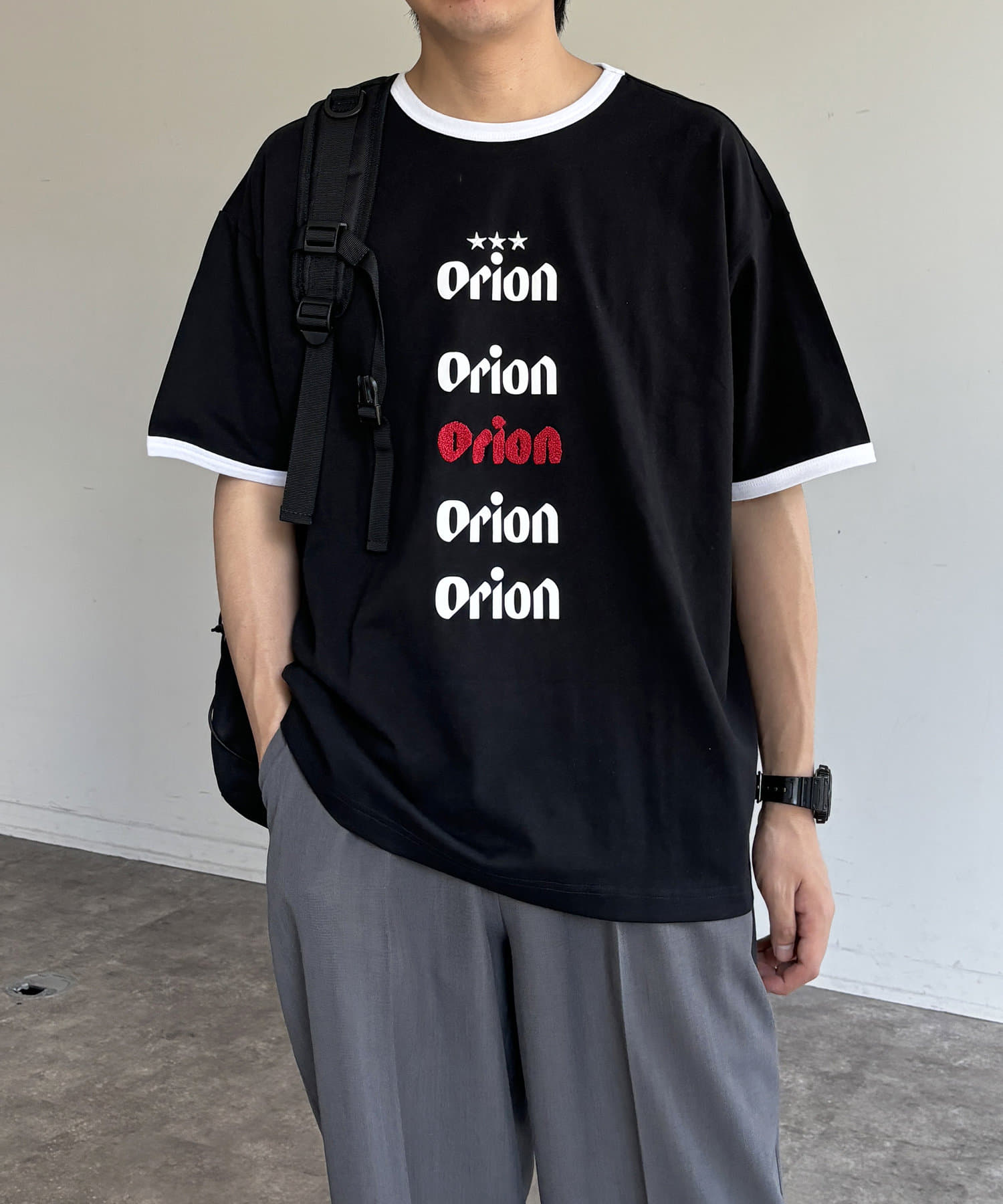 CPCM(シーピーシーエム) ORIONリンガーTシャツ