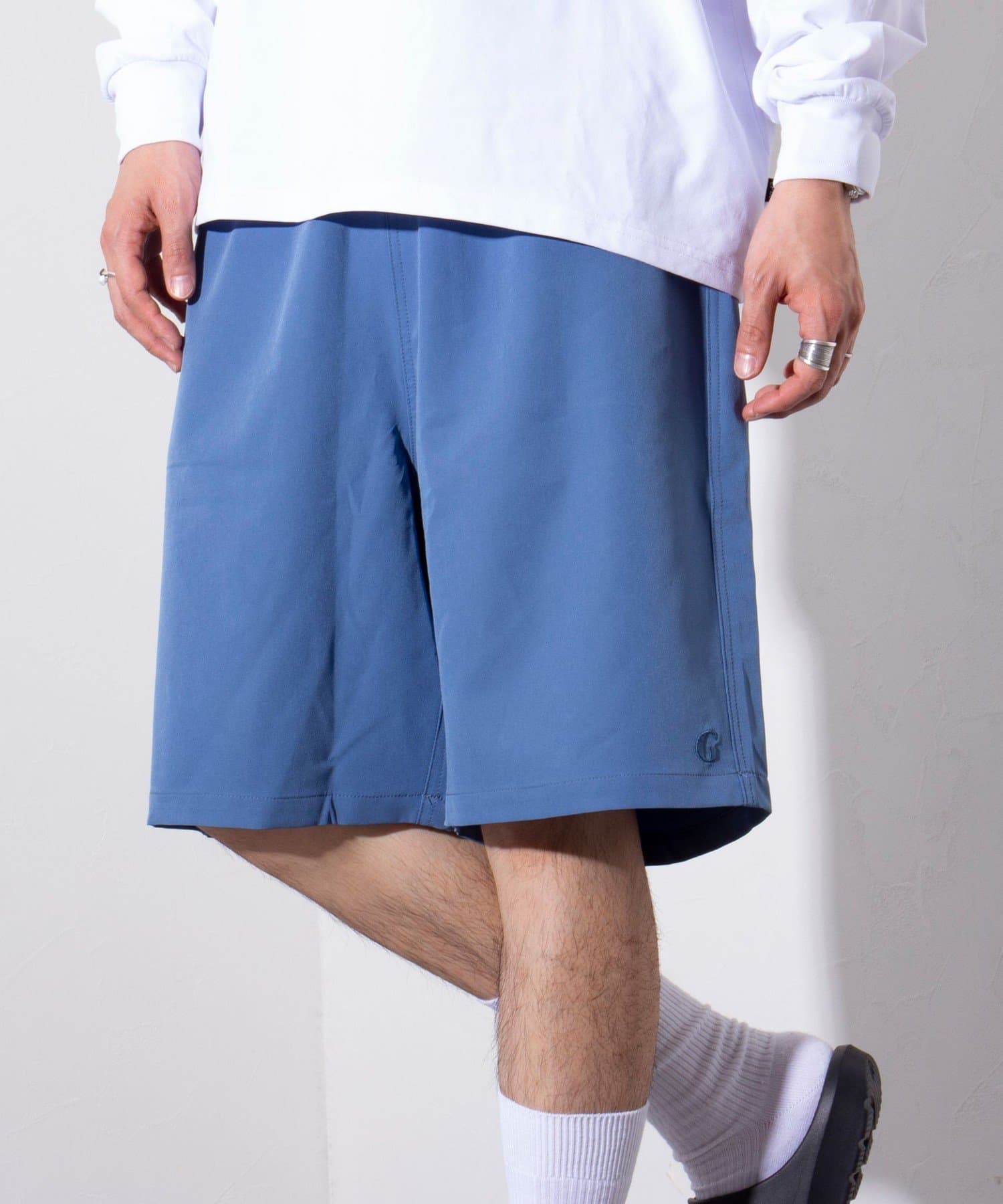 FREDY & GLOSTER(フレディ アンド グロスター) 【GLOSTER】4WAY ストレッチショーツ ワンポイント刺繍