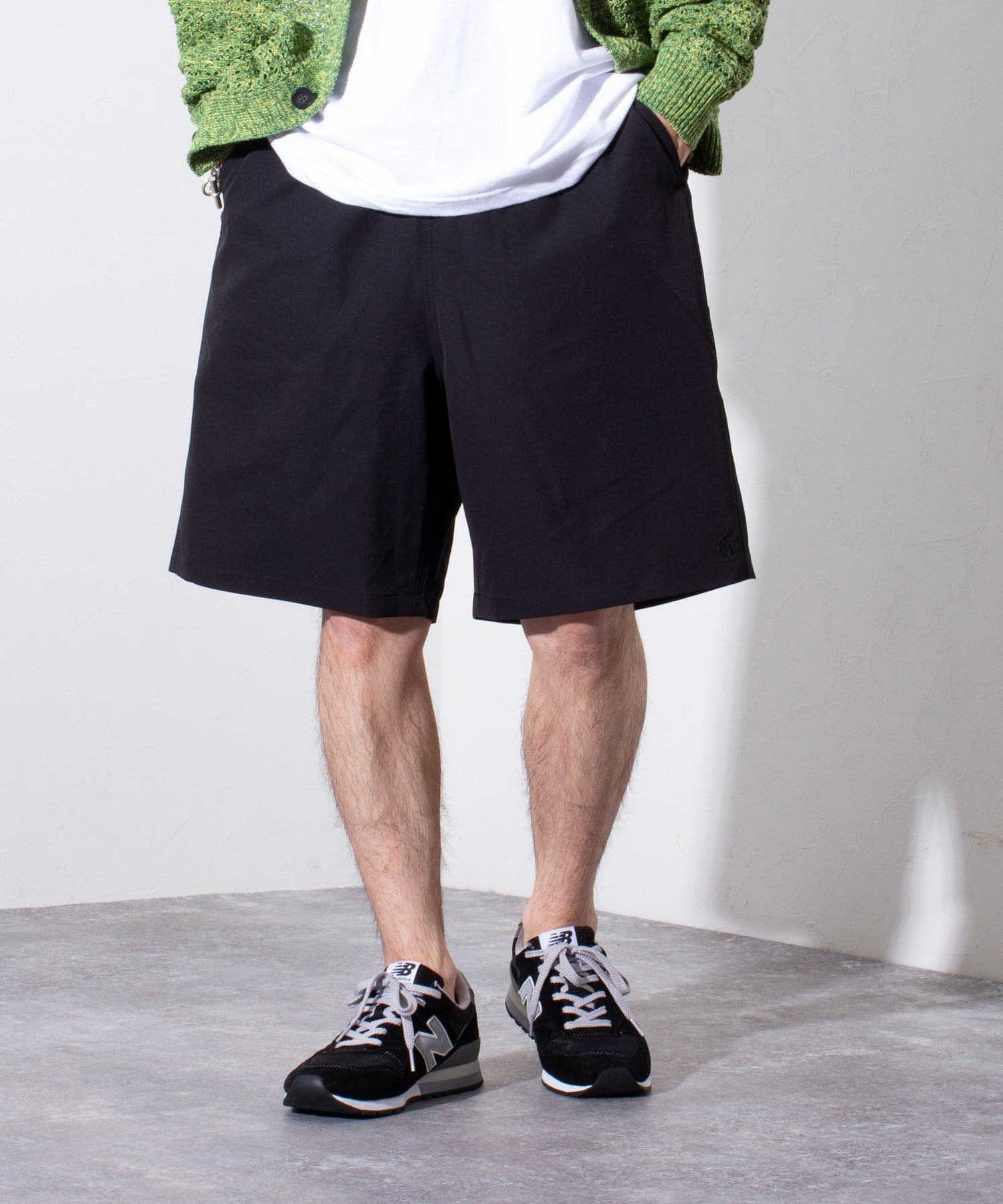 FREDY & GLOSTER(フレディ アンド グロスター) 【GLOSTER】4WAY ストレッチショーツ ワンポイント刺繍